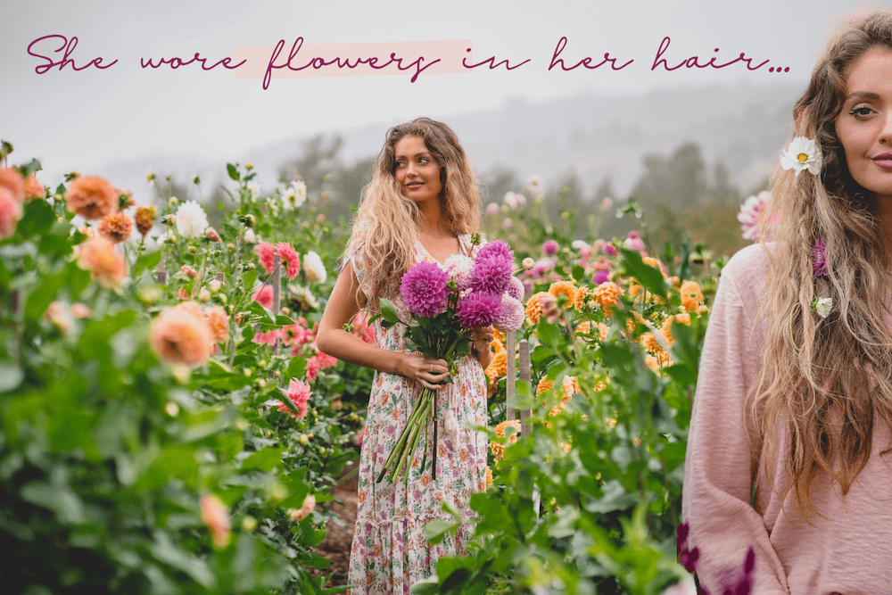 She Wore Flowers In Her Hair