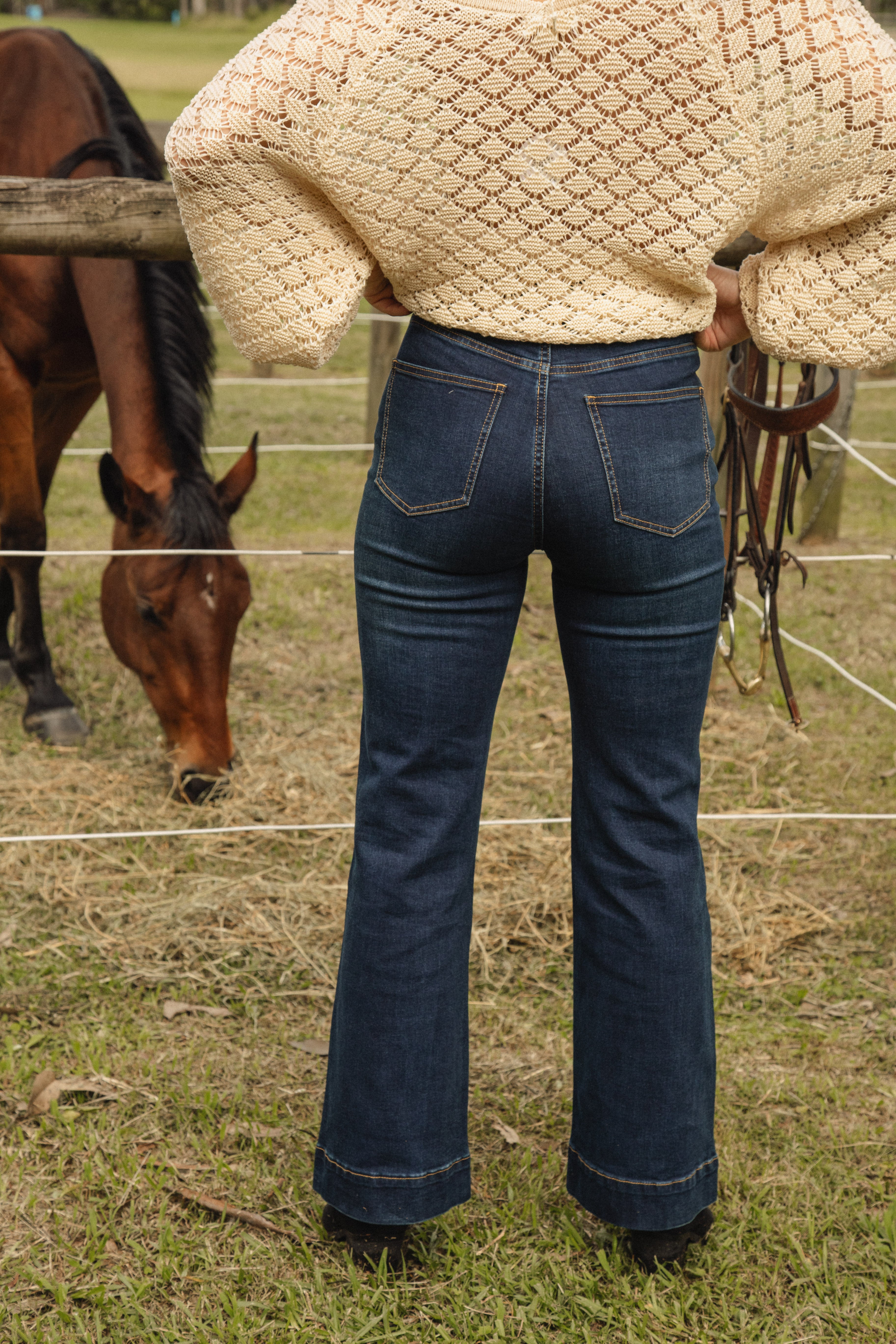 Rancher Flare Jeans - Indigo