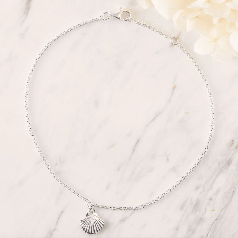 MIdsummer Star Dainty Seashell Anklet