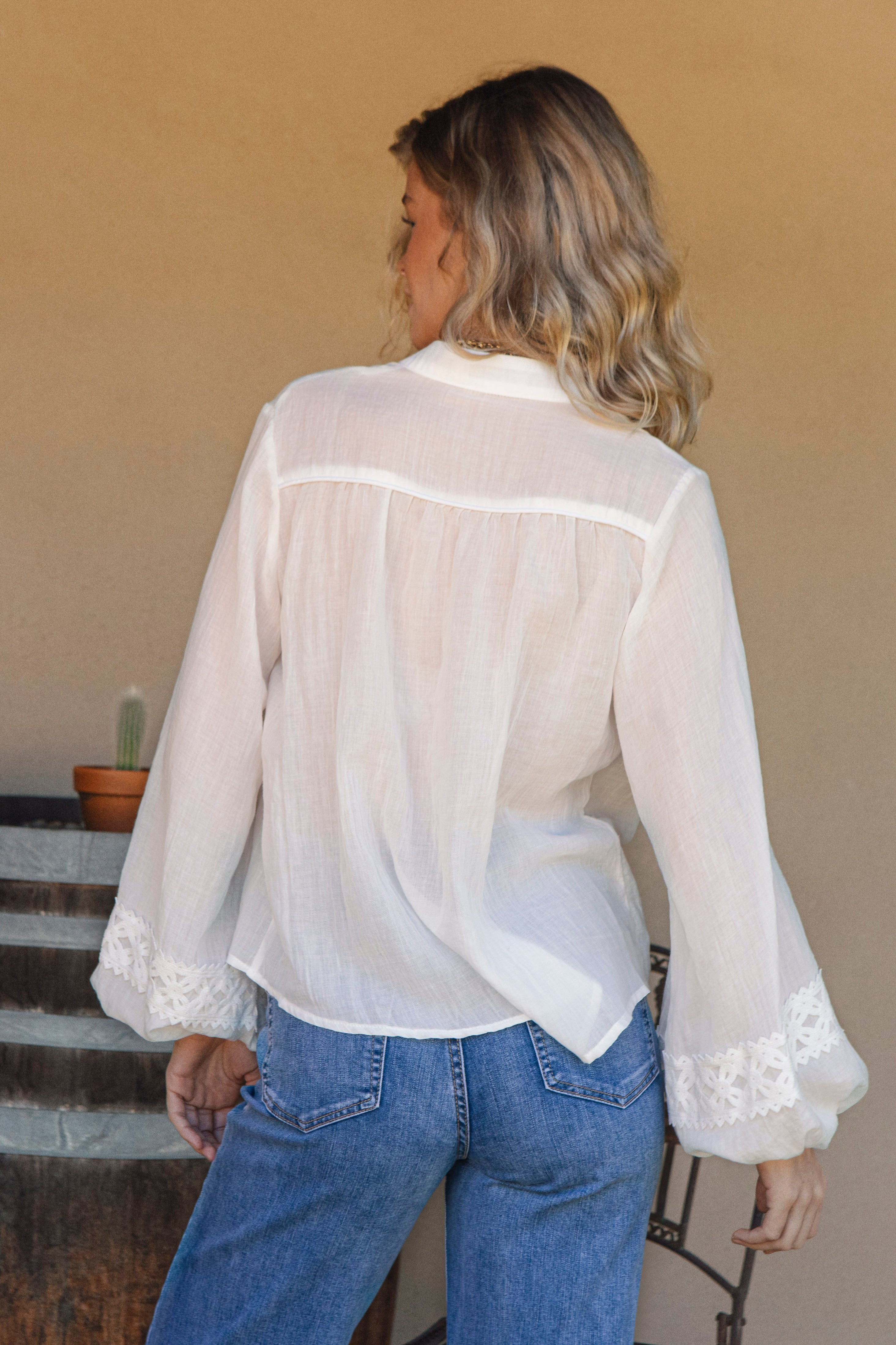 Highland Drifter Blouse - rear view