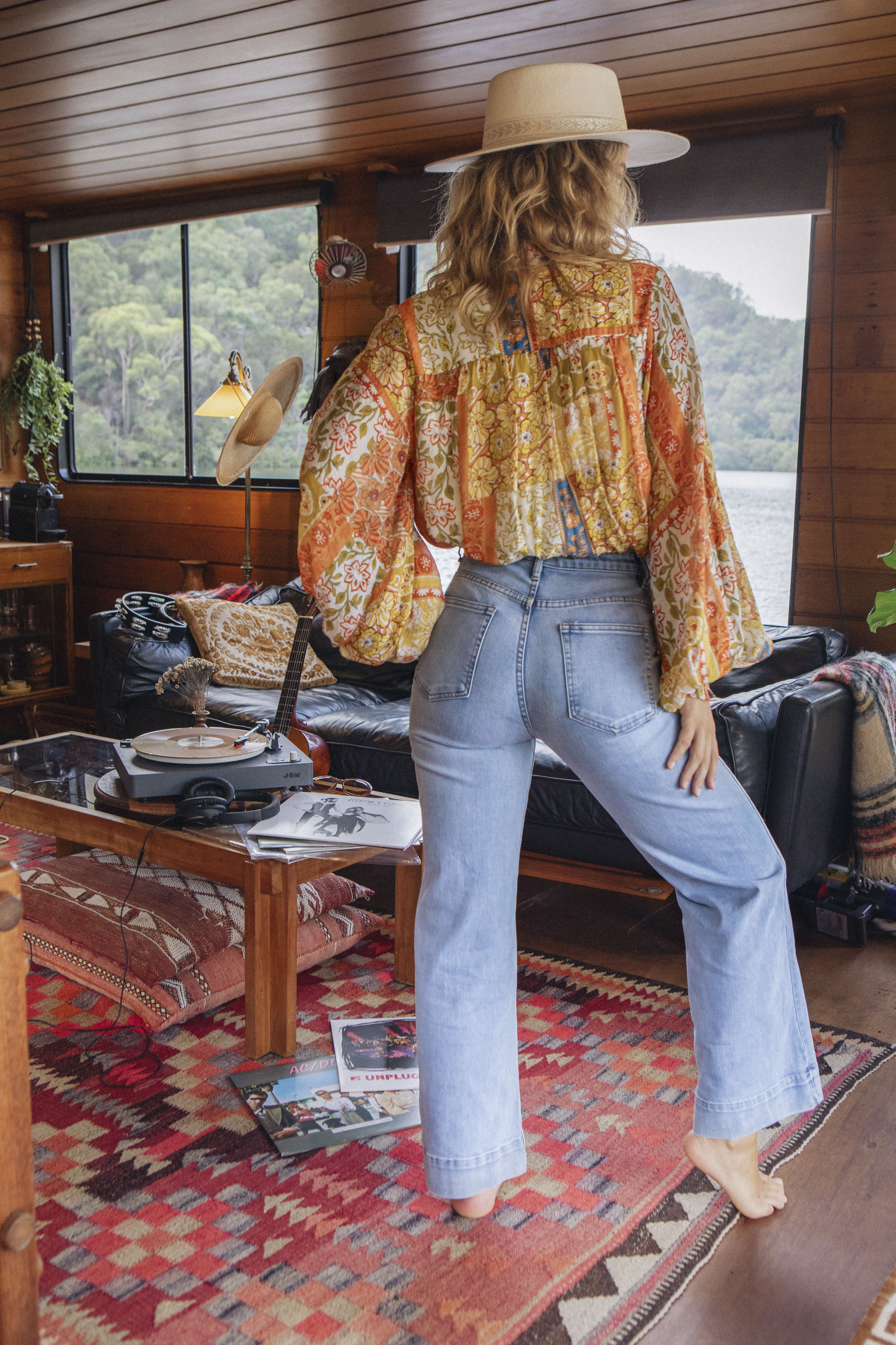 Zeppelin Vintage Jean - rear view.