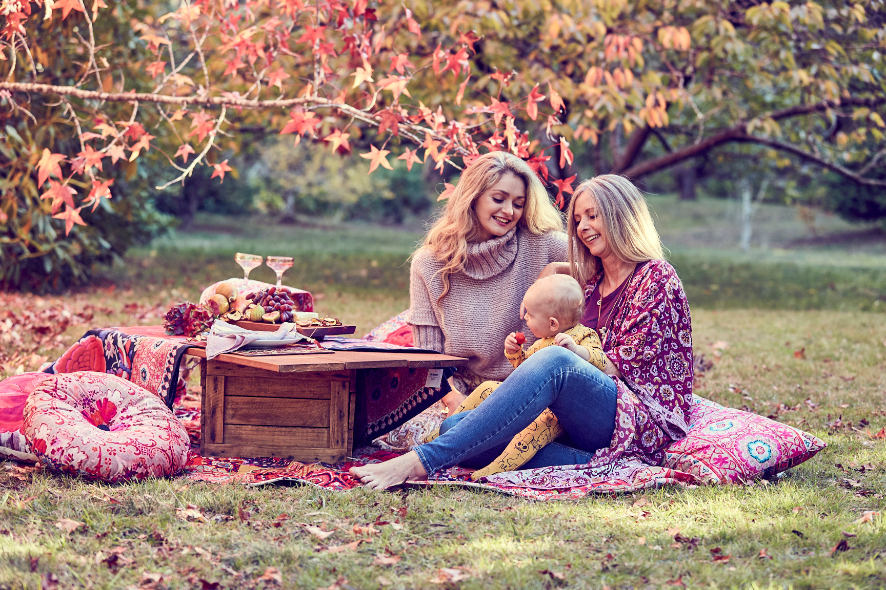How to style a beautiful family picnic