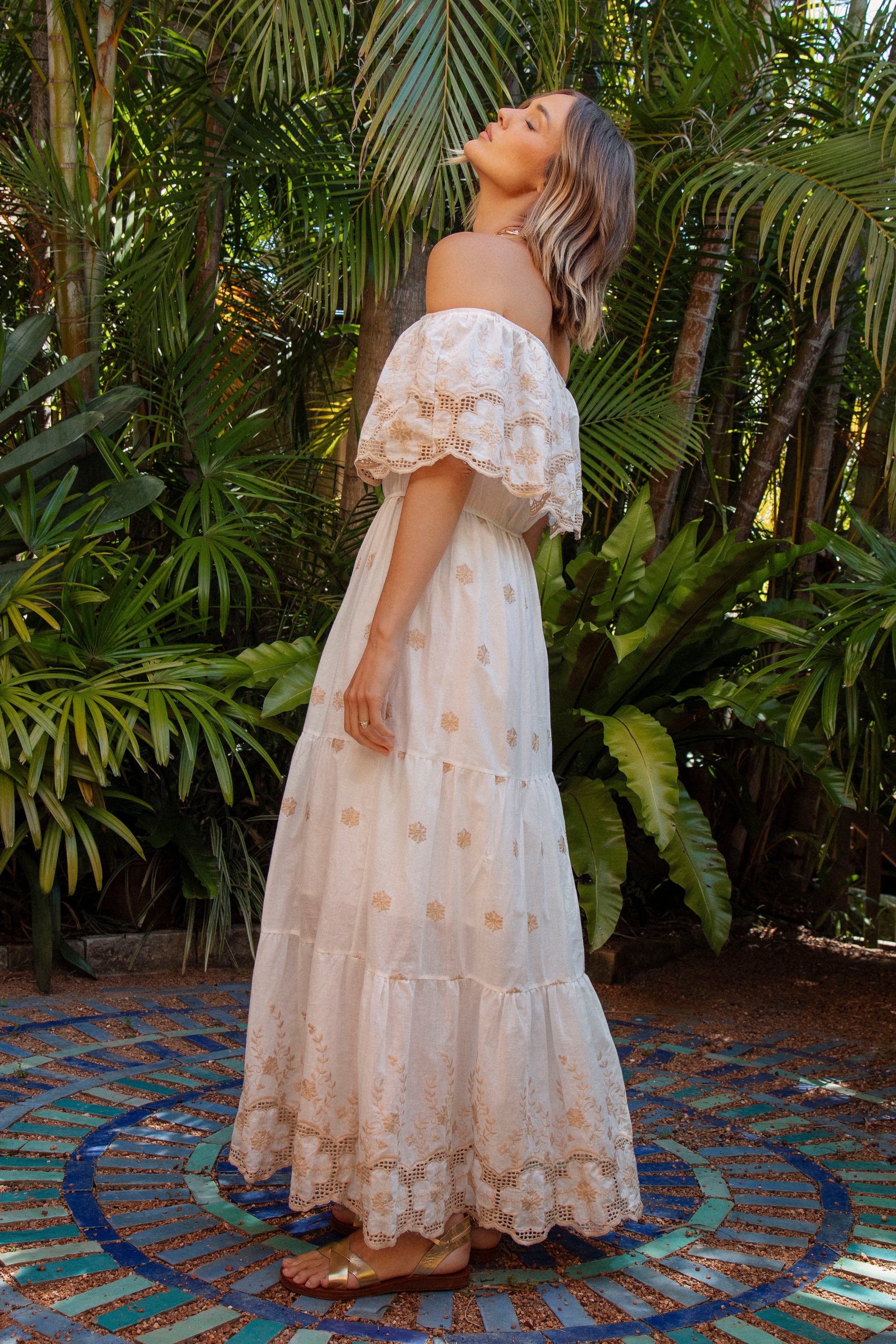 Festiva Gown - White