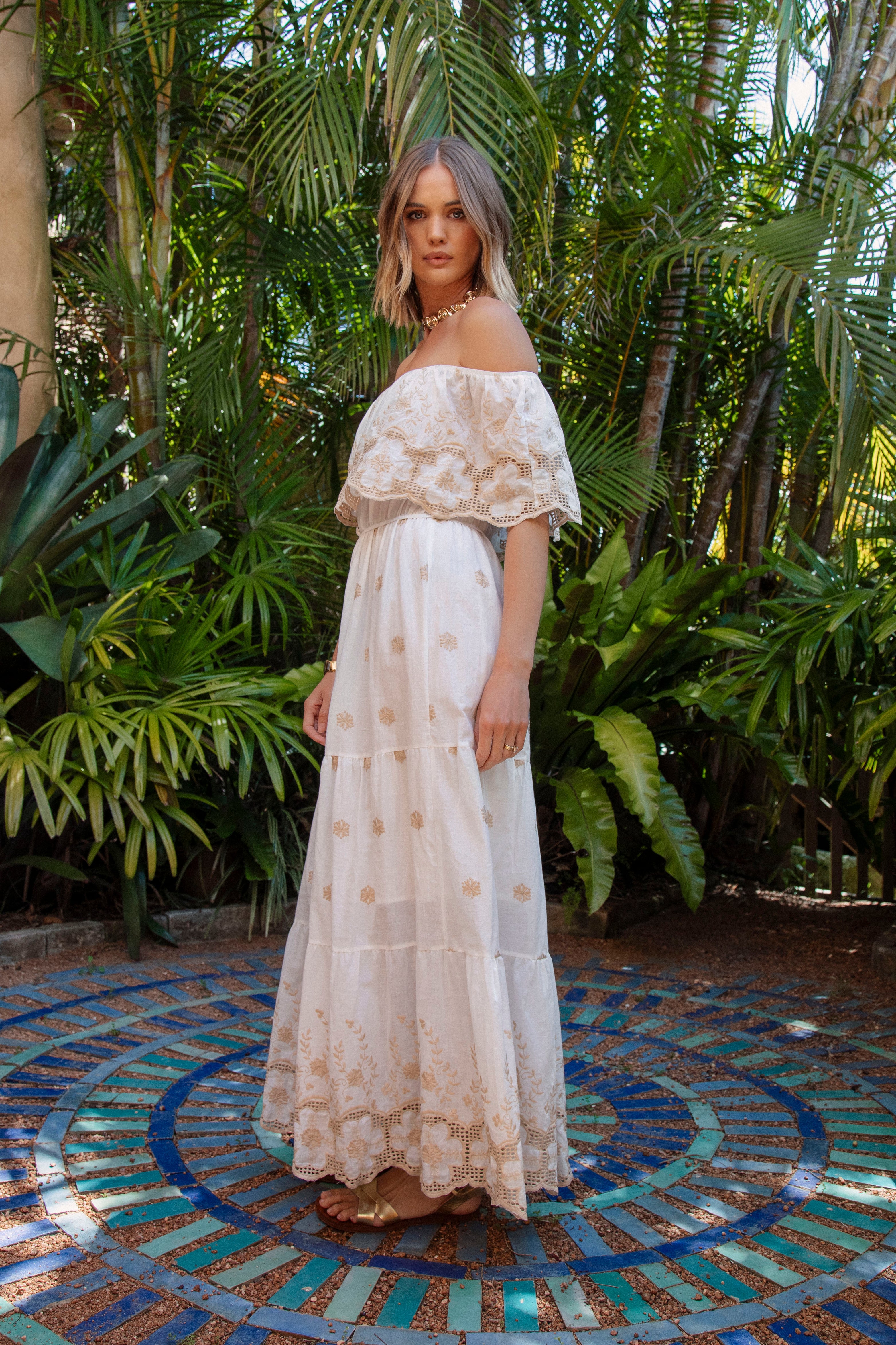 Festiva Gown - White