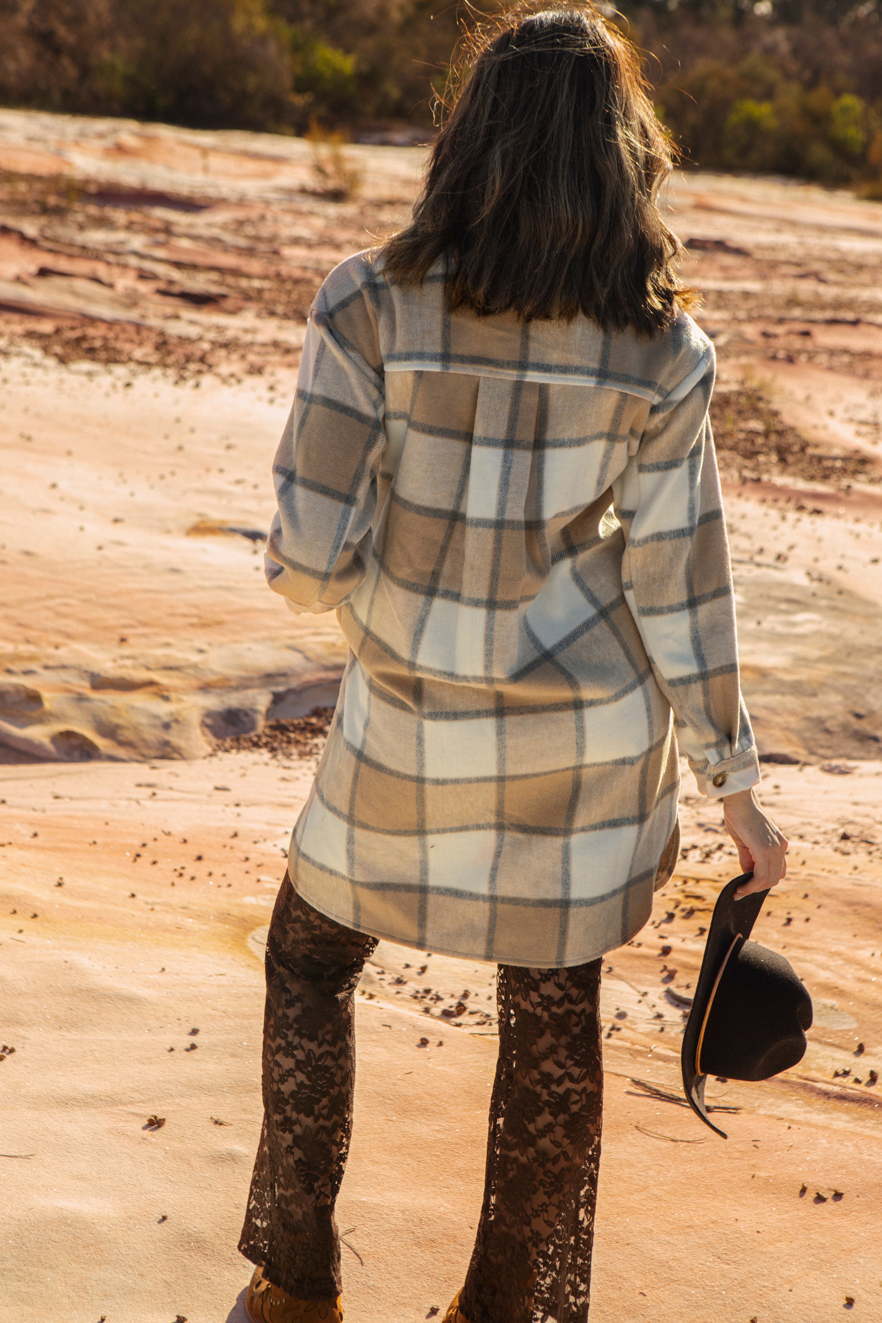 Woodland Shacket - Dusty