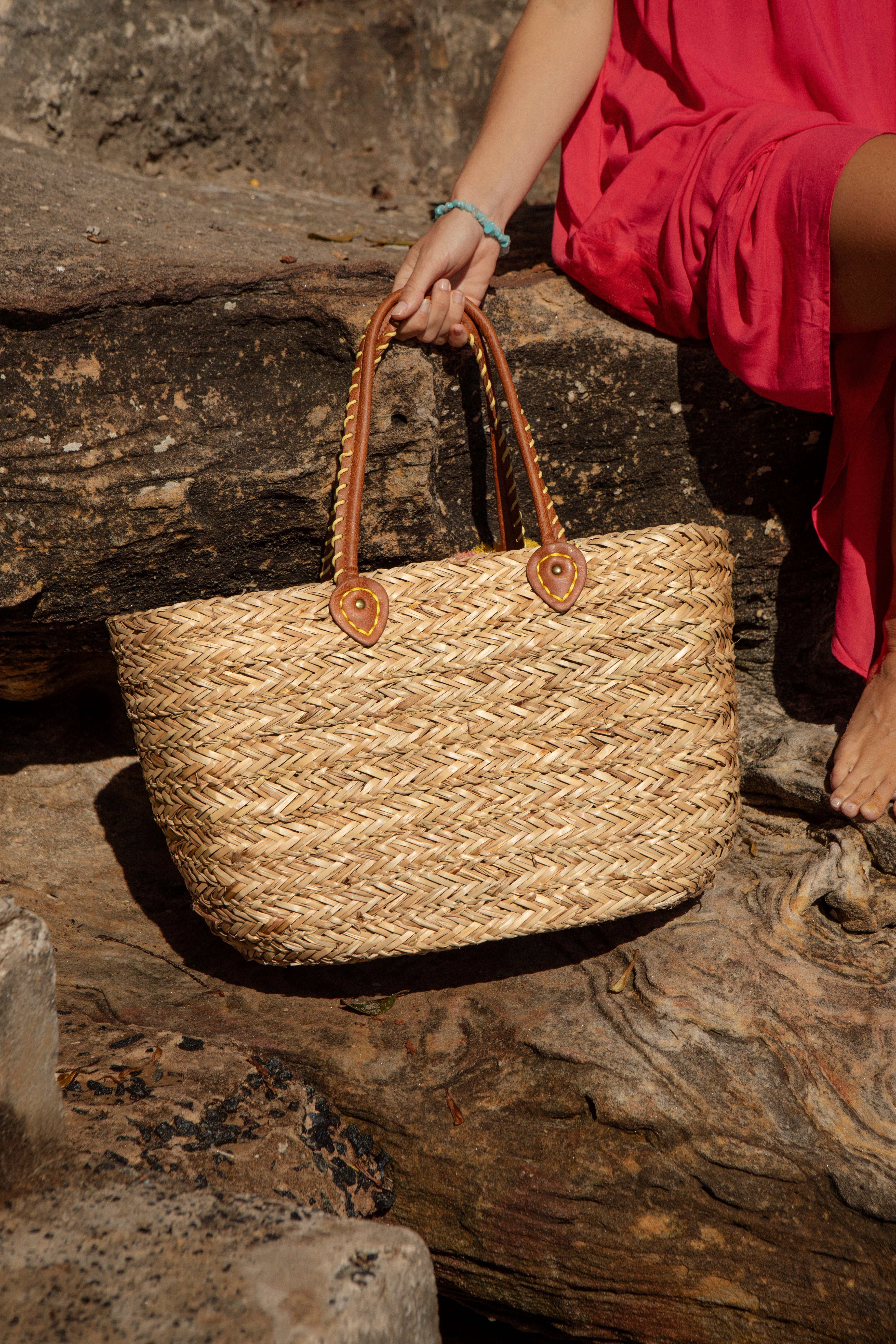 Tropicana Straw Basket