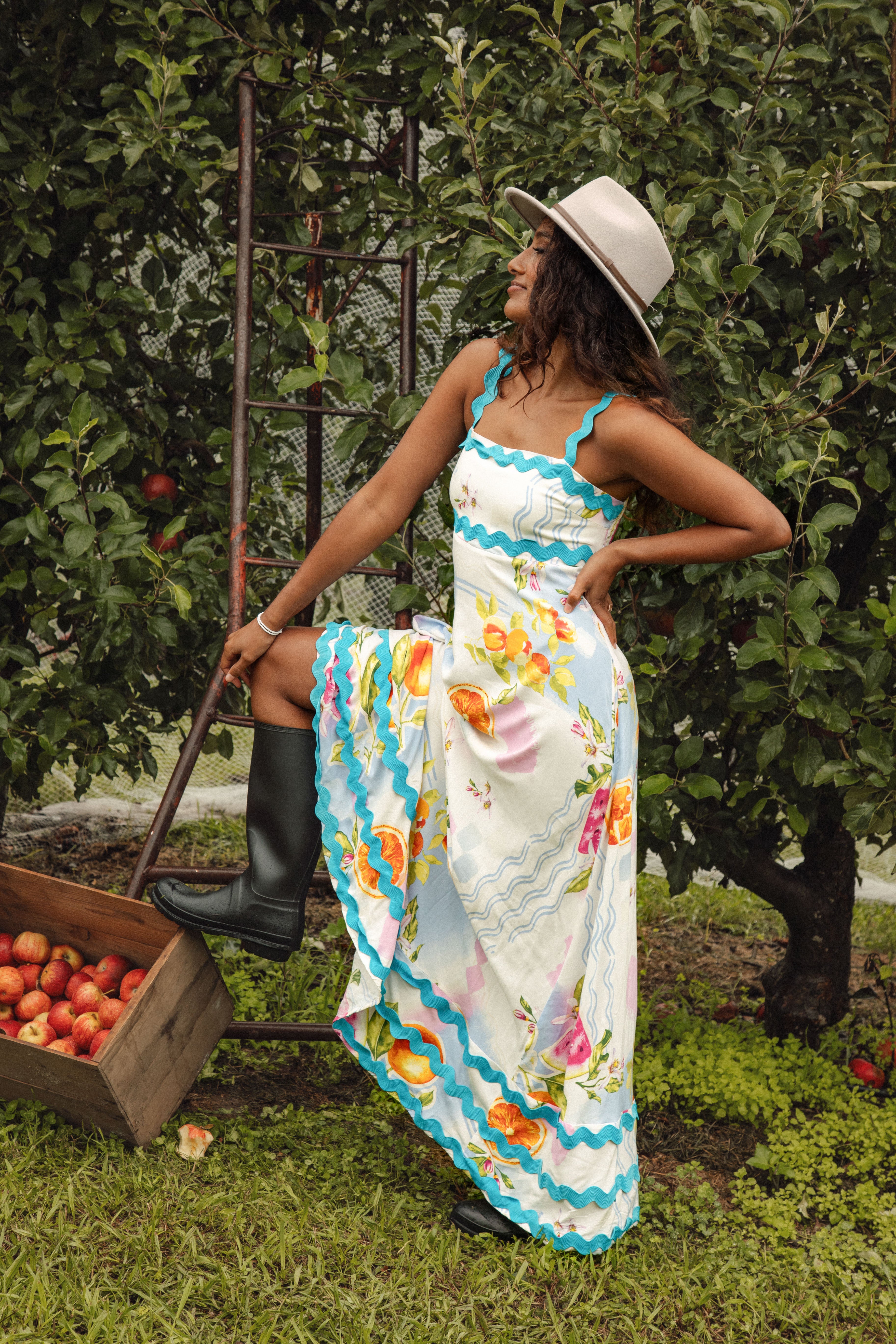 Valencia Maxi Dress - Fruit Punch