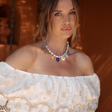 Nautical Pearl Necklace