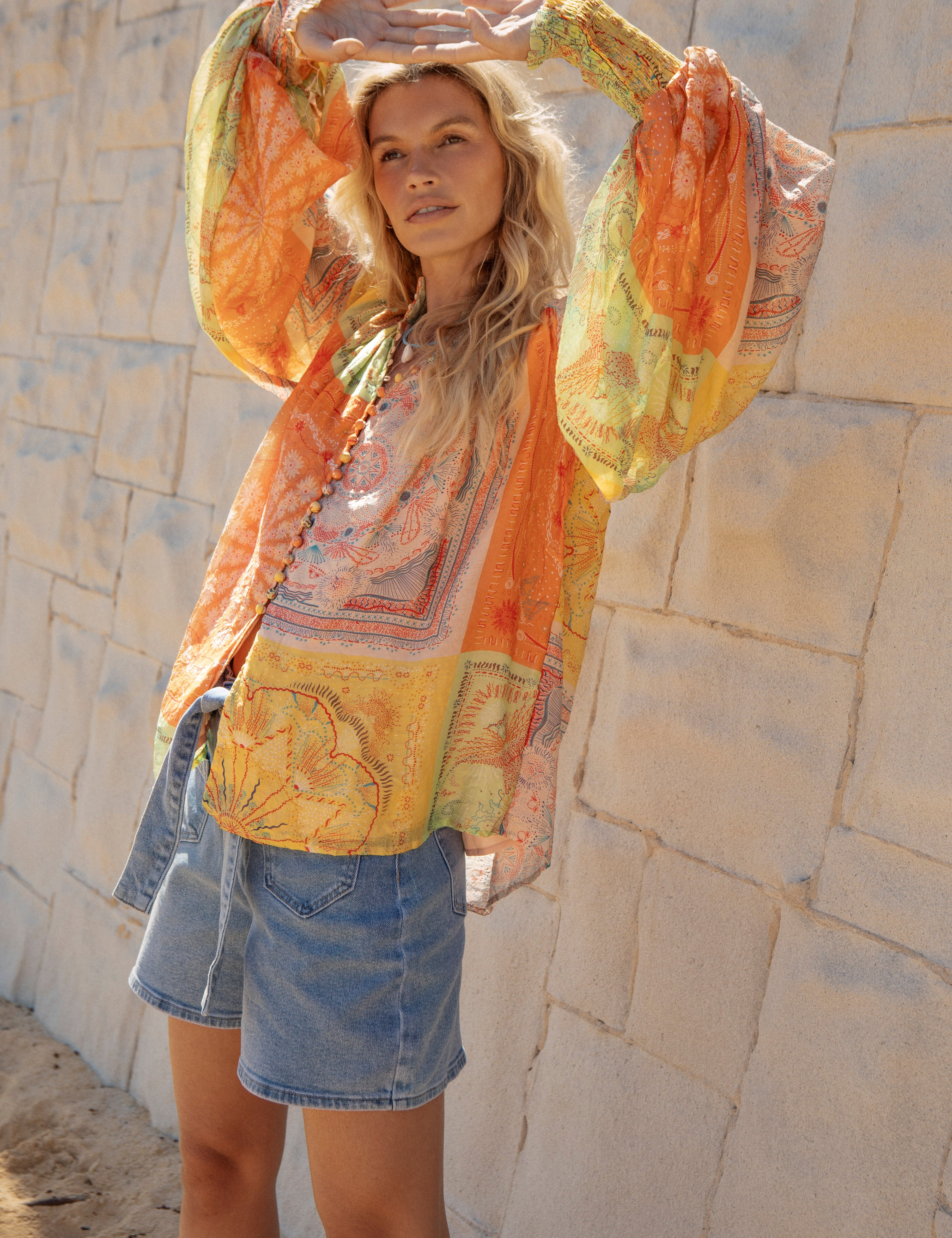 Aurora Blouse - Marrakesh