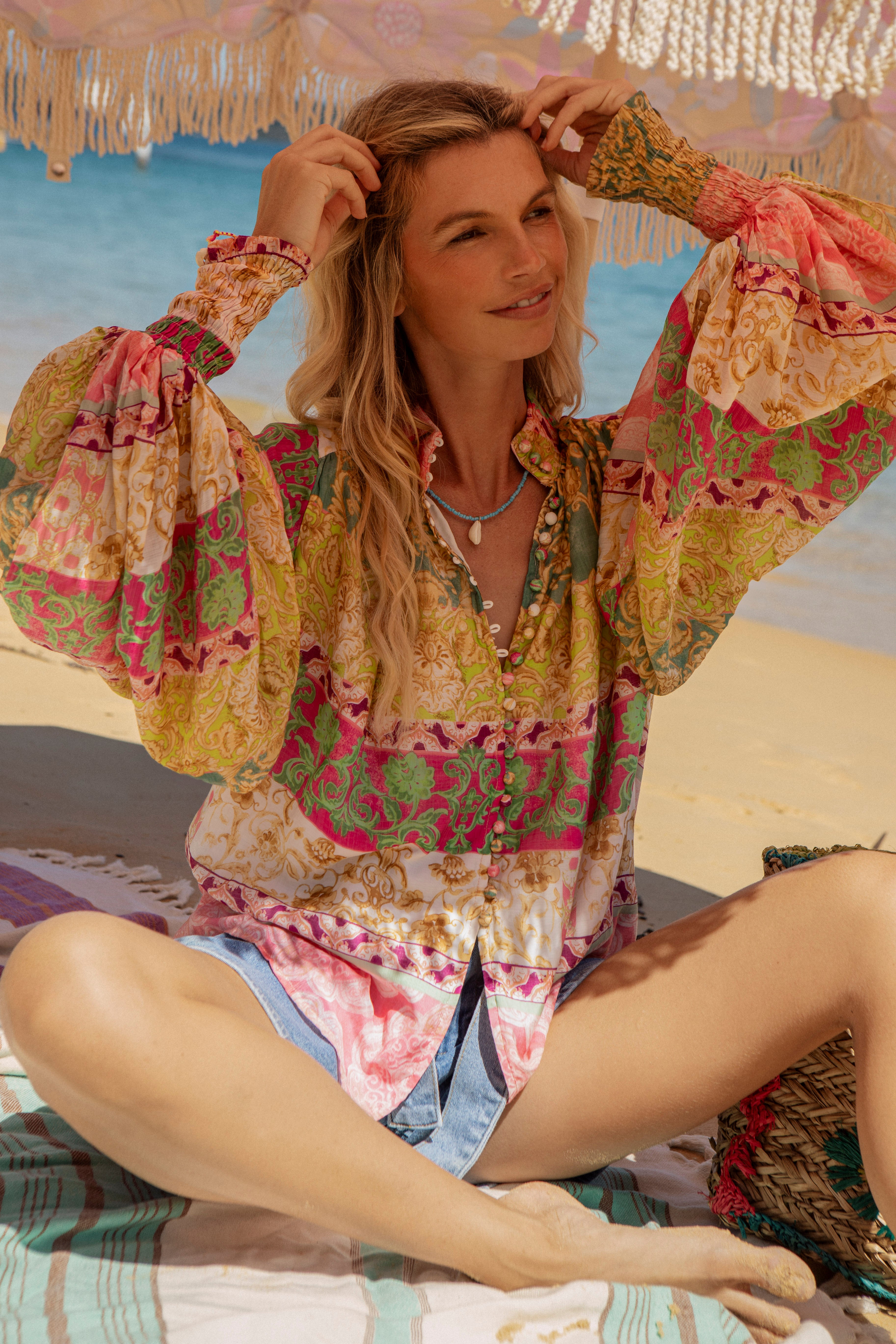 Aurora Blouse - Limoncello