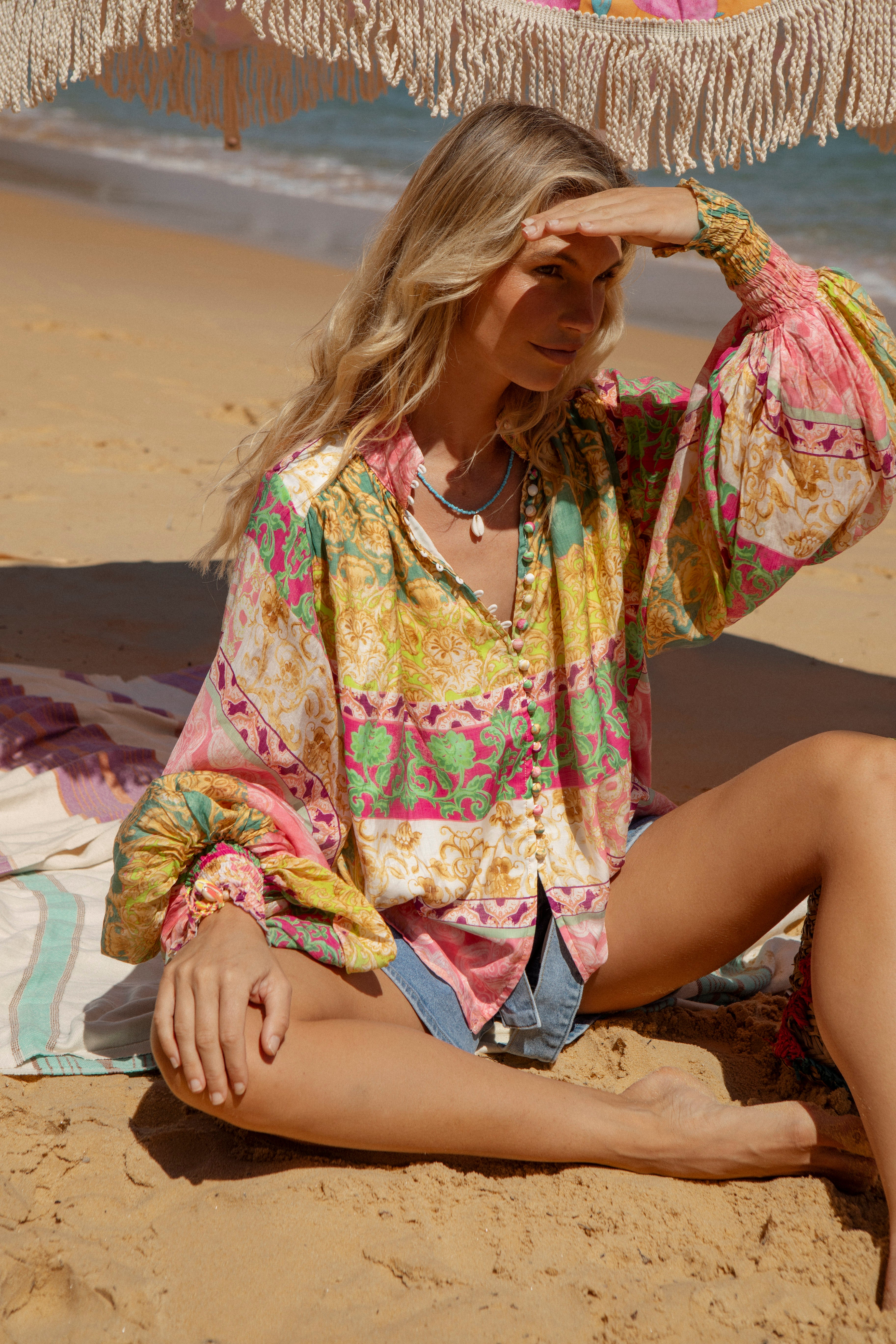 Aurora Blouse - Limoncello