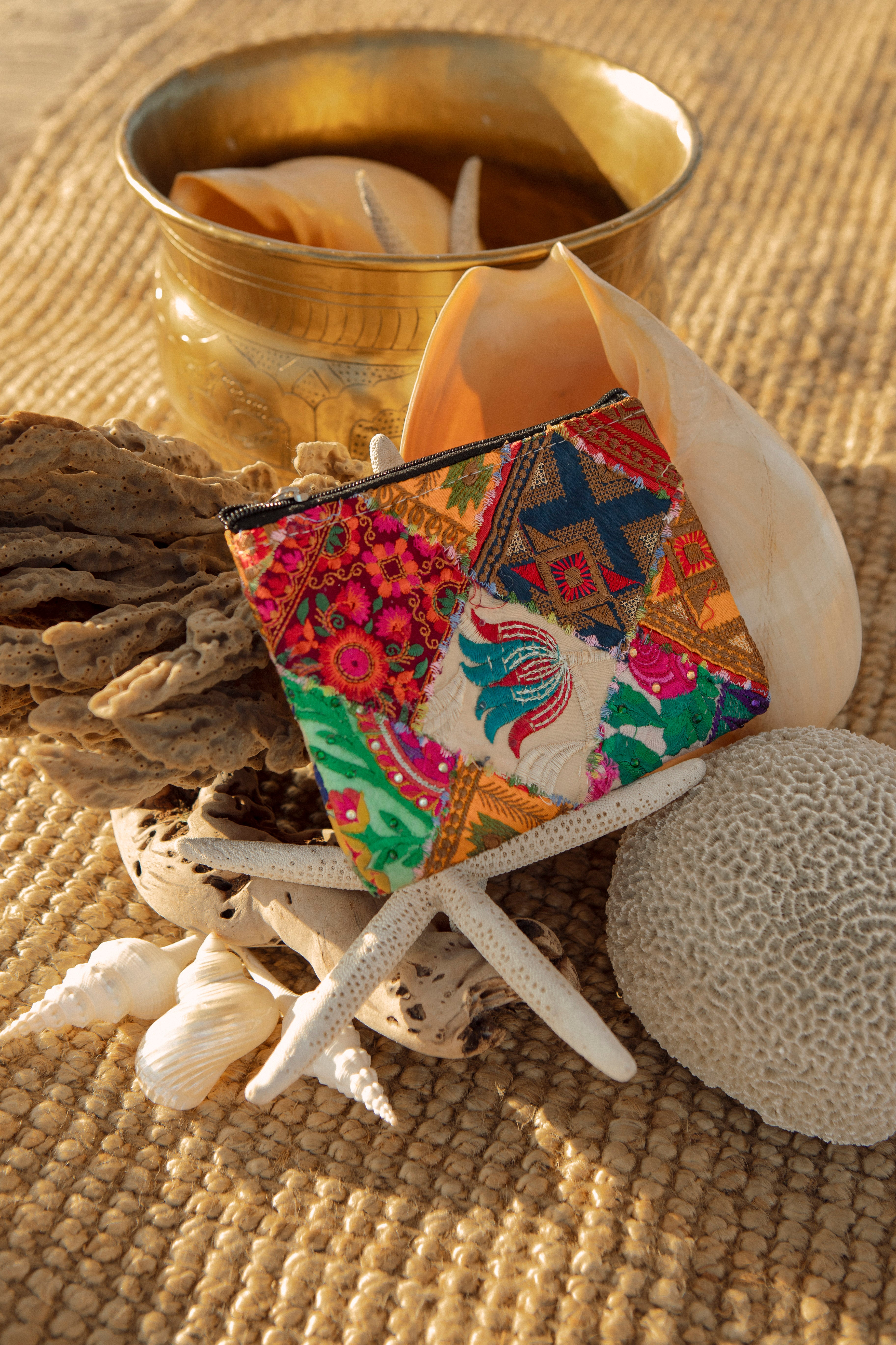 Tapestry Cosmetic Purse - Fiesta