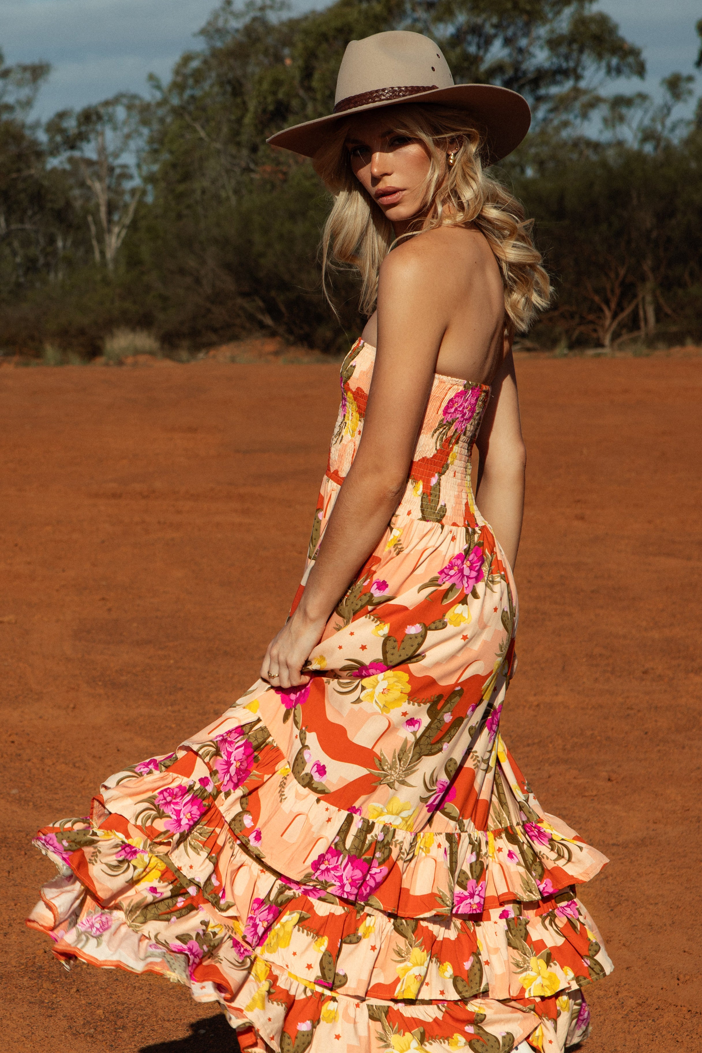 Samba Maxi Dress - Agave