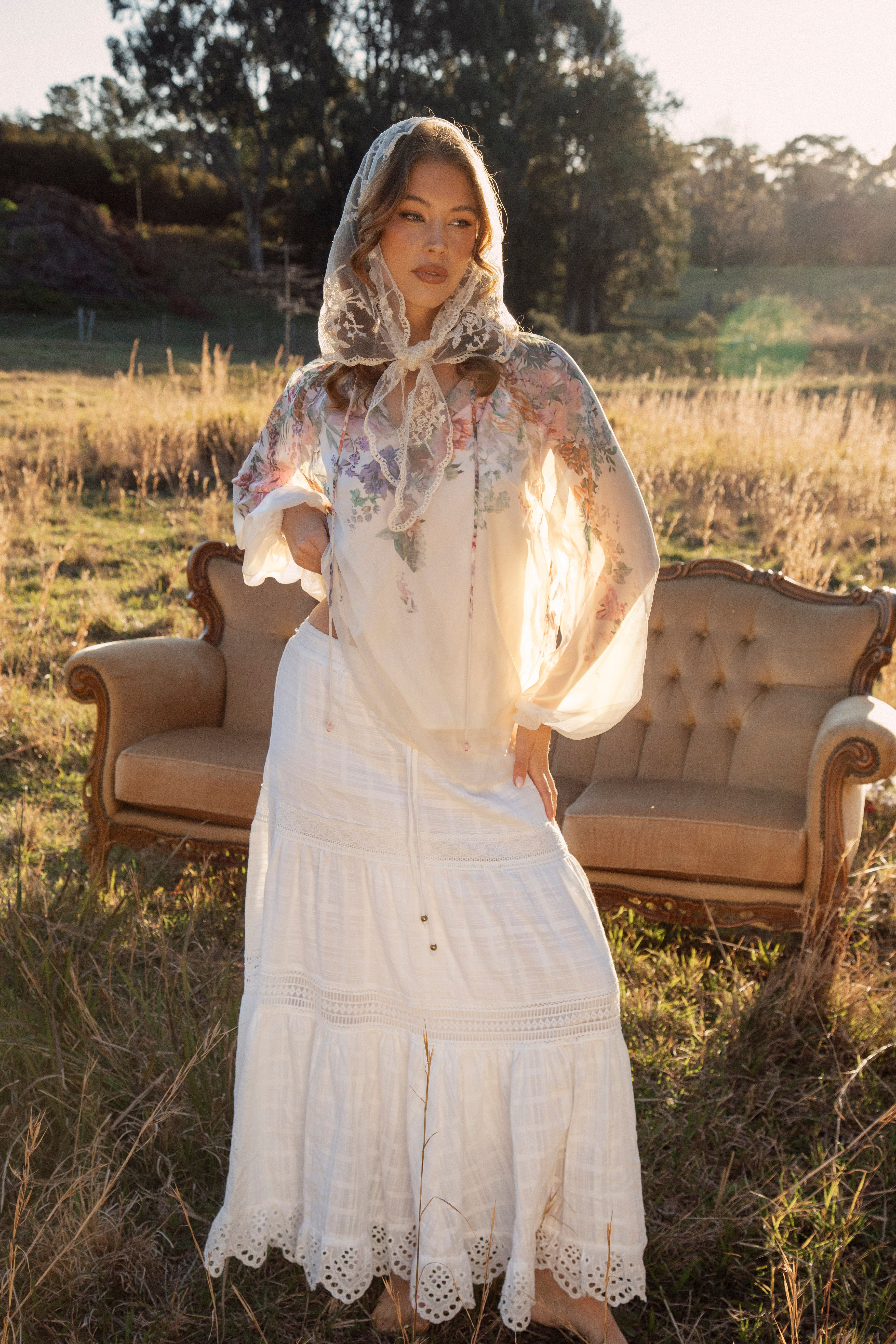 Giselle Blouse - Meadow