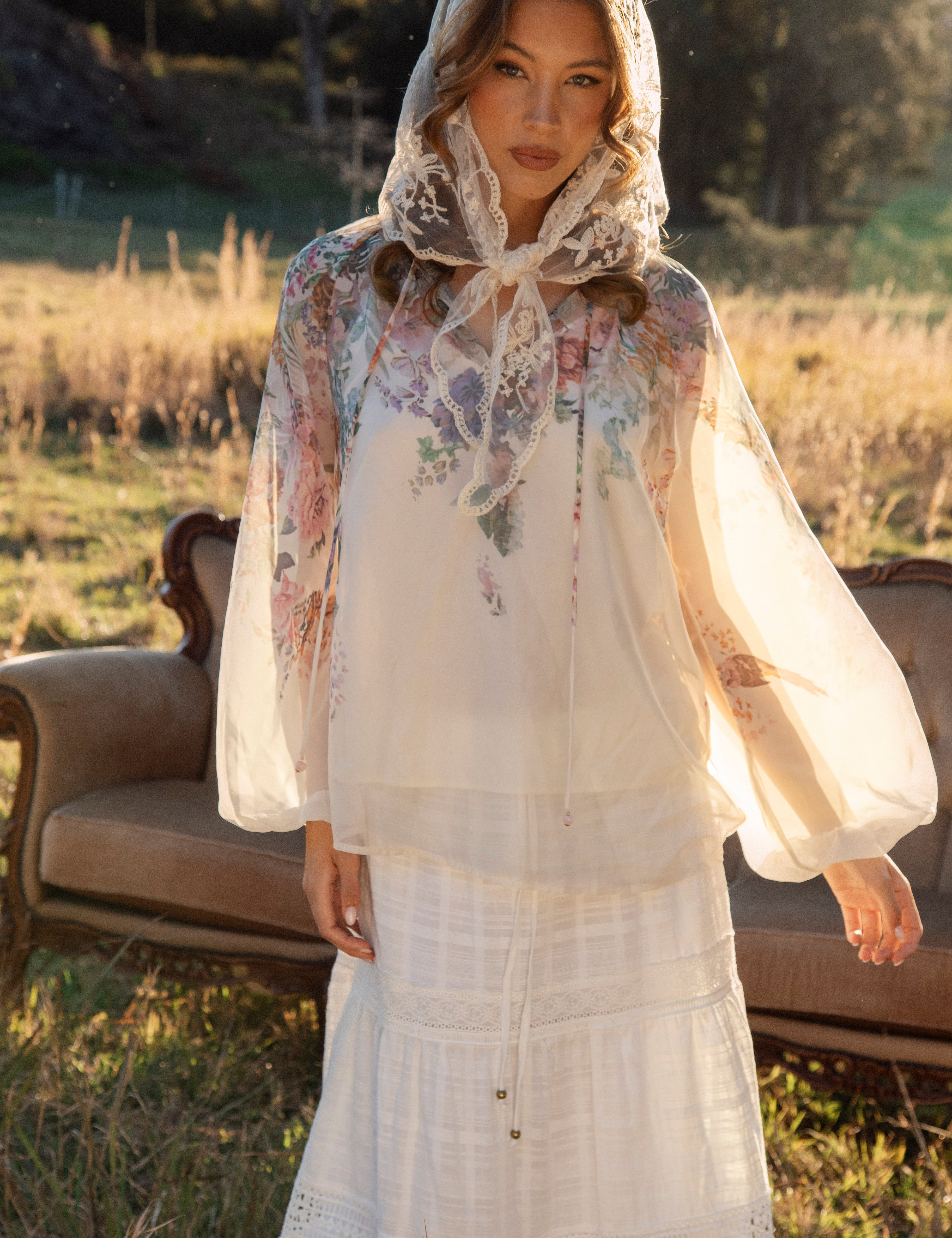 Giselle Blouse - Meadow