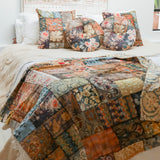 Velvet Throw - Faded Grandeur