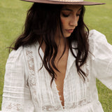 Wanderer Wide Brim Hat - Dark Chocolate