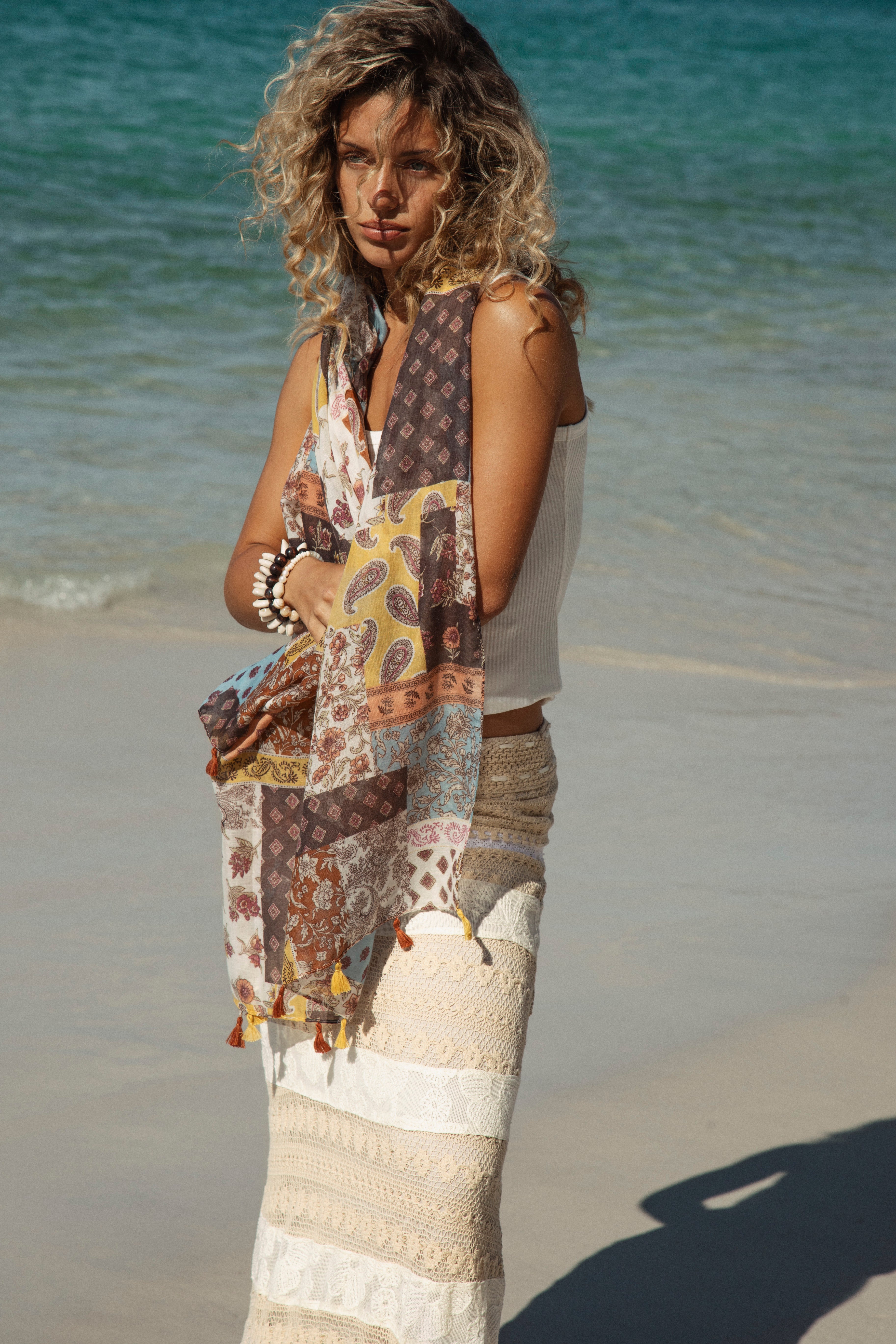 Amara Scarf - Patchwork