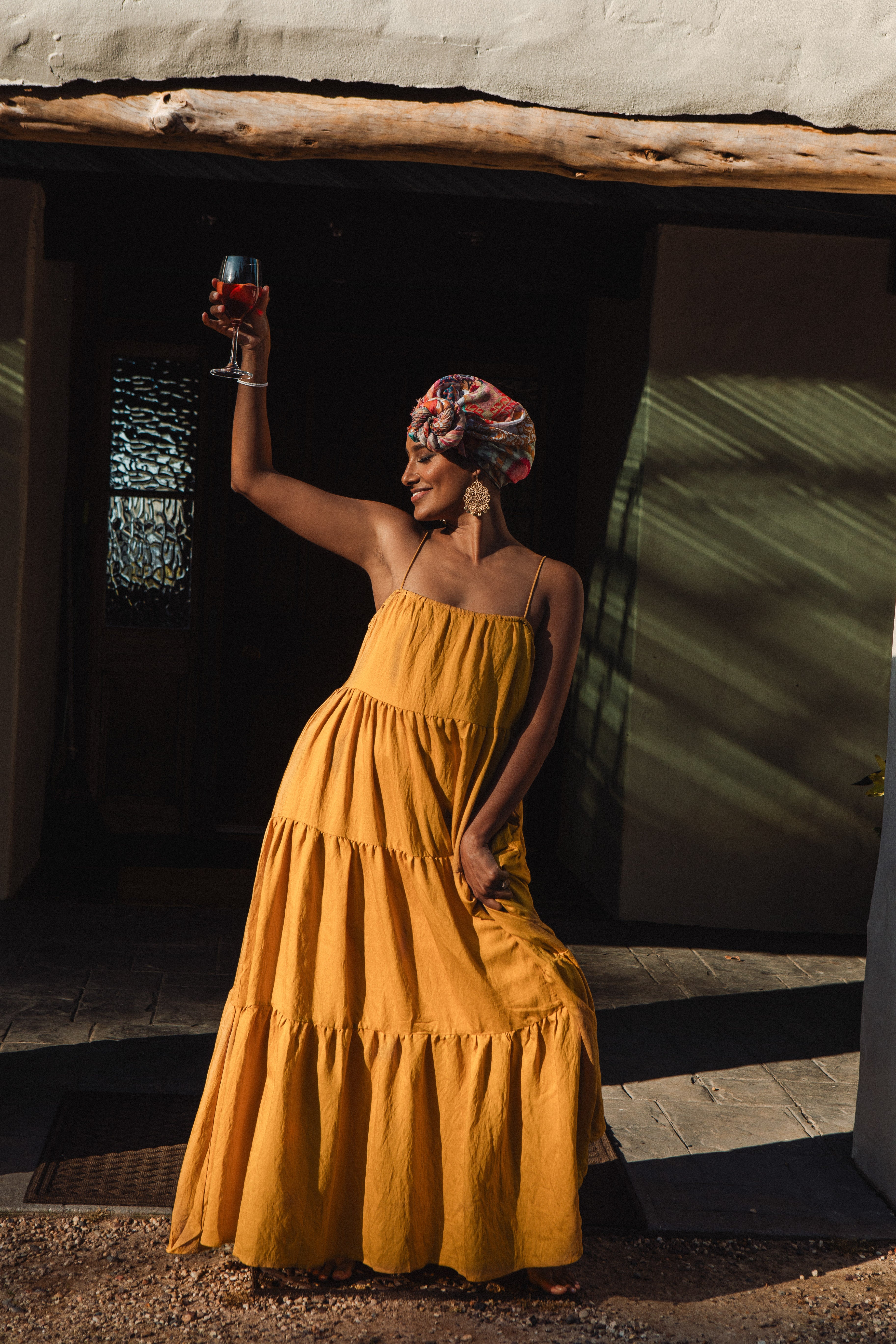 Natalia Maxi Dress - Marigold