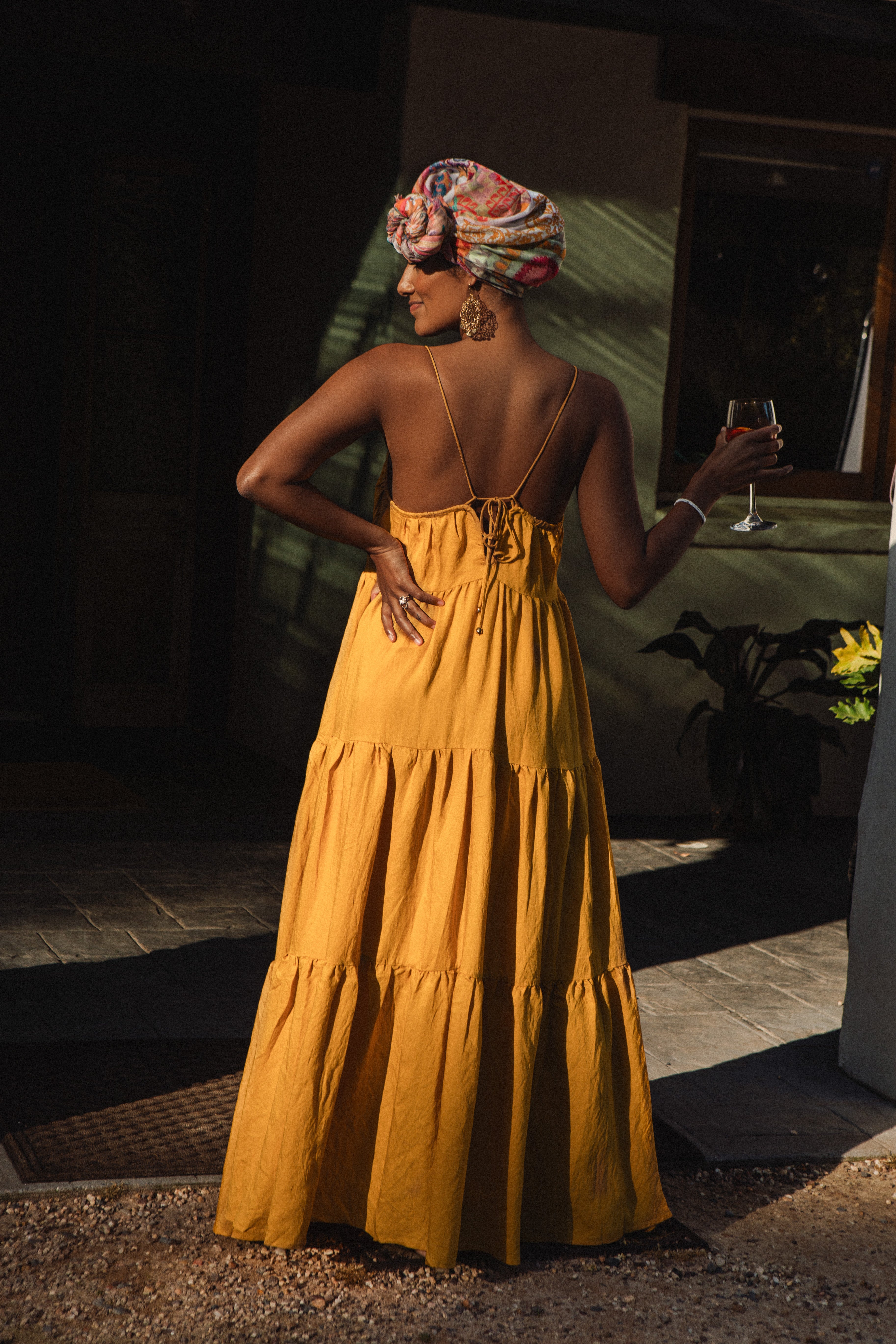 Natalia Maxi Dress - Marigold