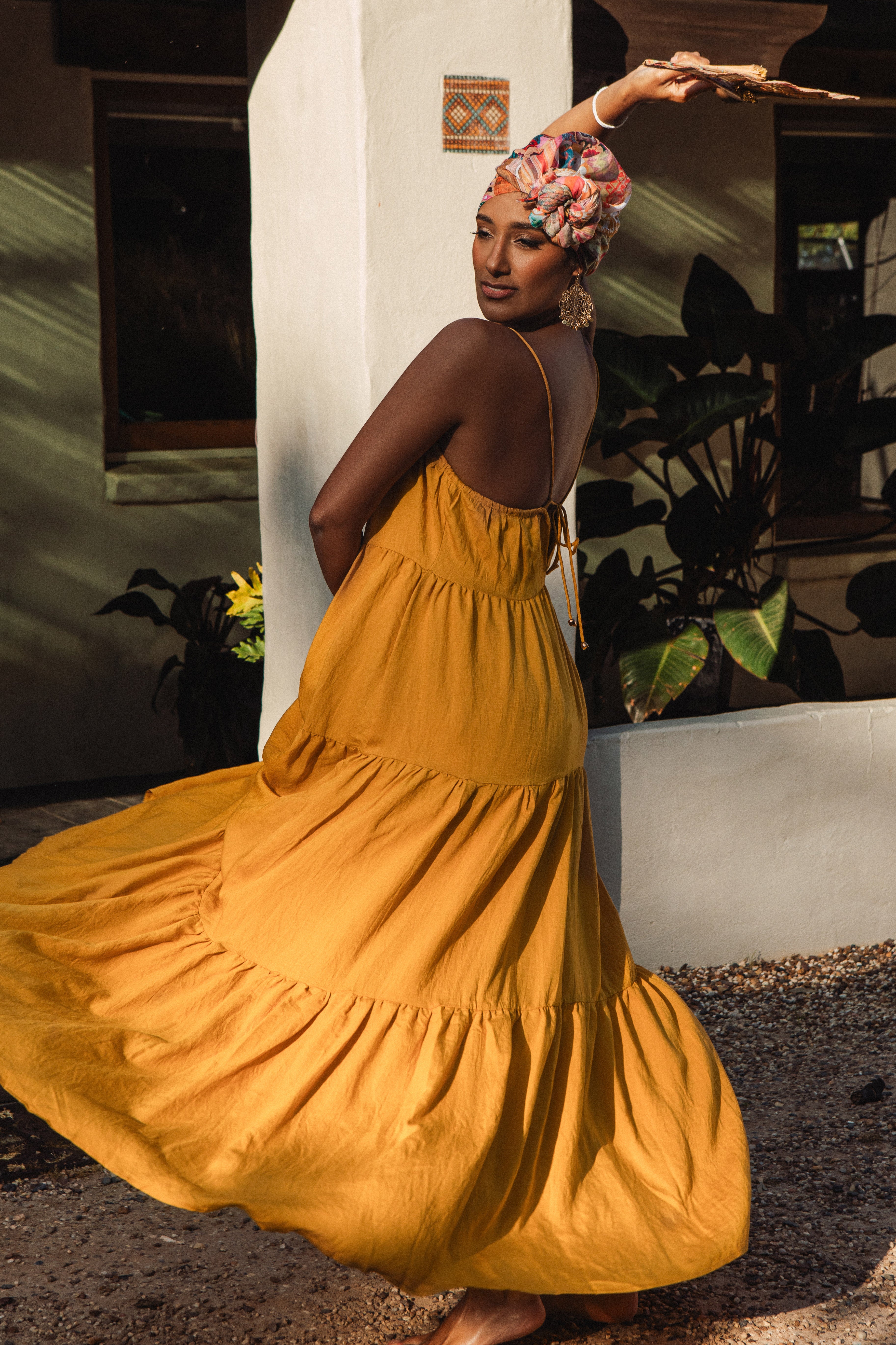 Natalia Maxi Dress - Marigold