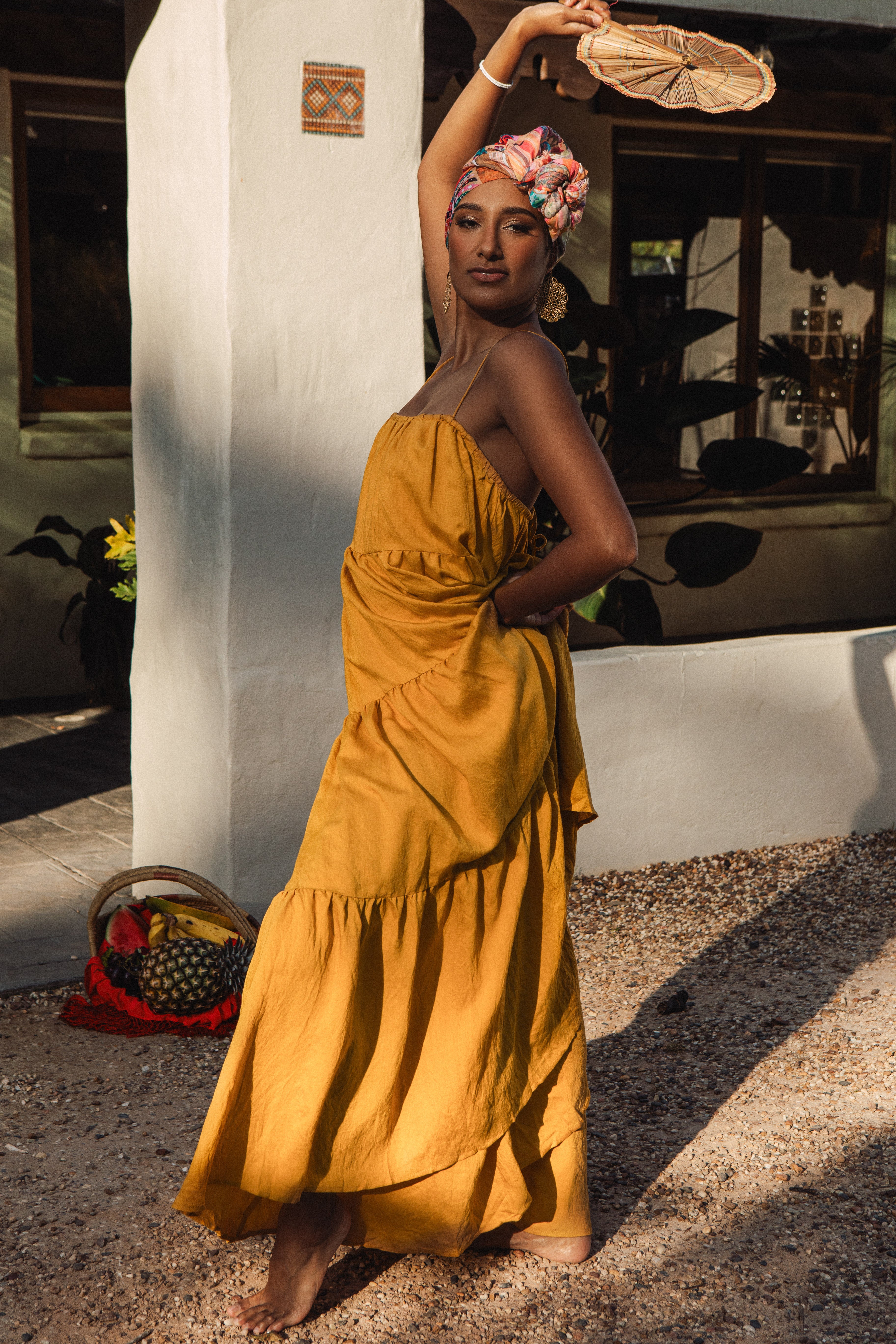 Natalia Maxi Dress - Marigold