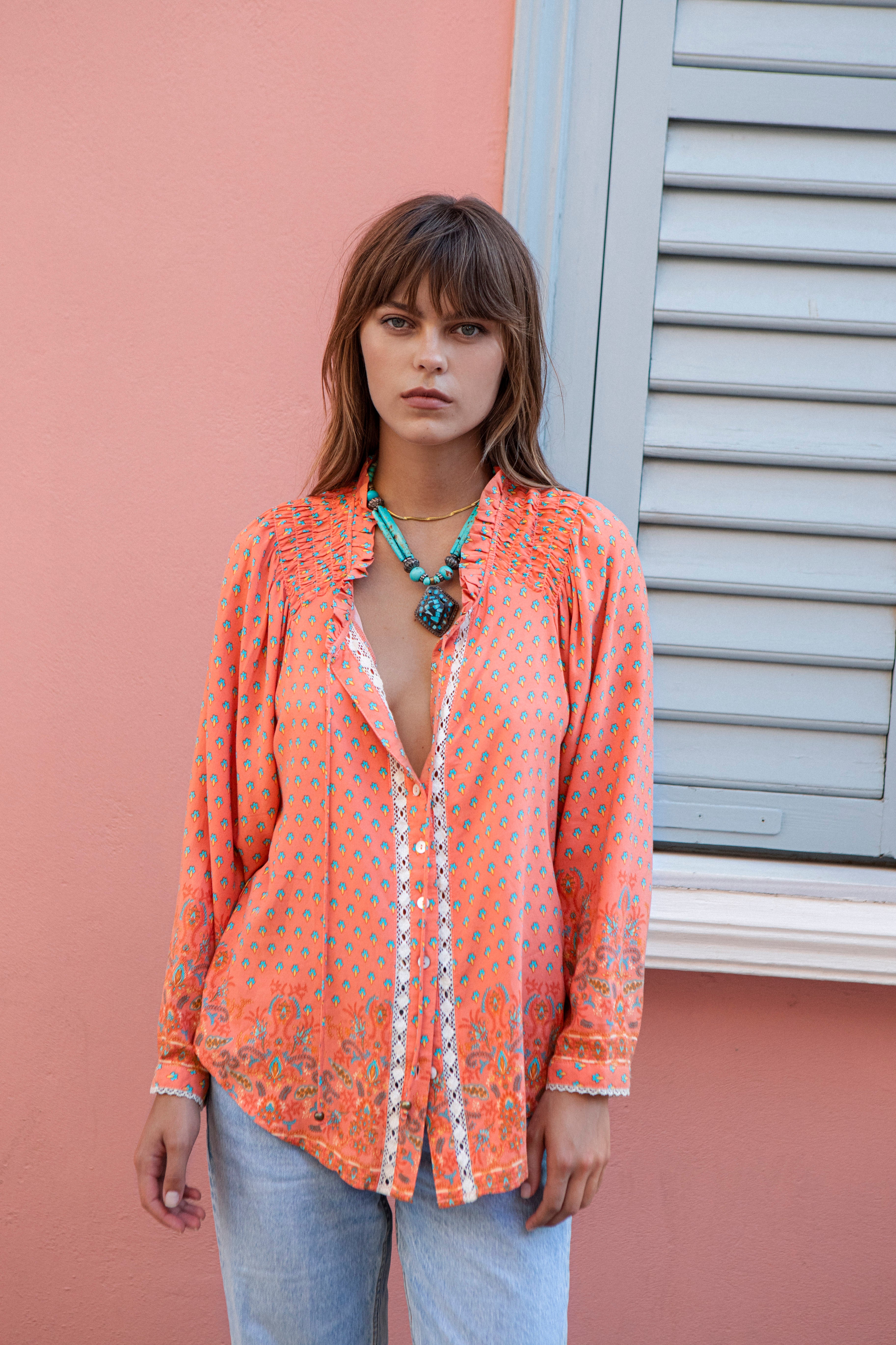 Calypso Blouse - Elysian