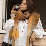 Snuggle Scarf - Coffee