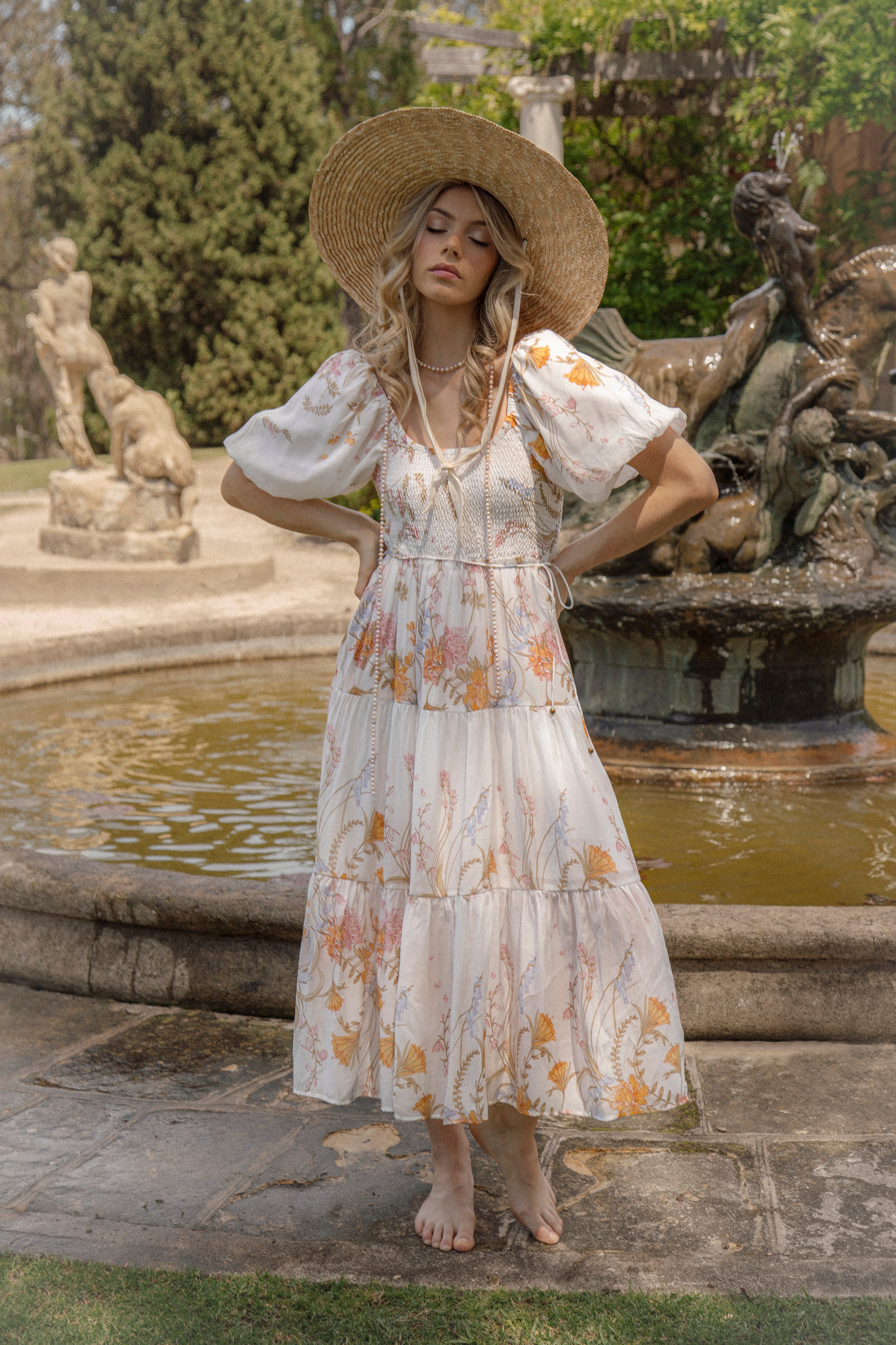 Ophelia Gown Tea Garden