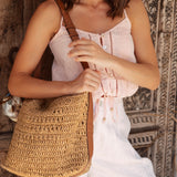 Beach Bum Straw Bag