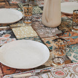 Canvas Tablecloth - Faded Grandeur