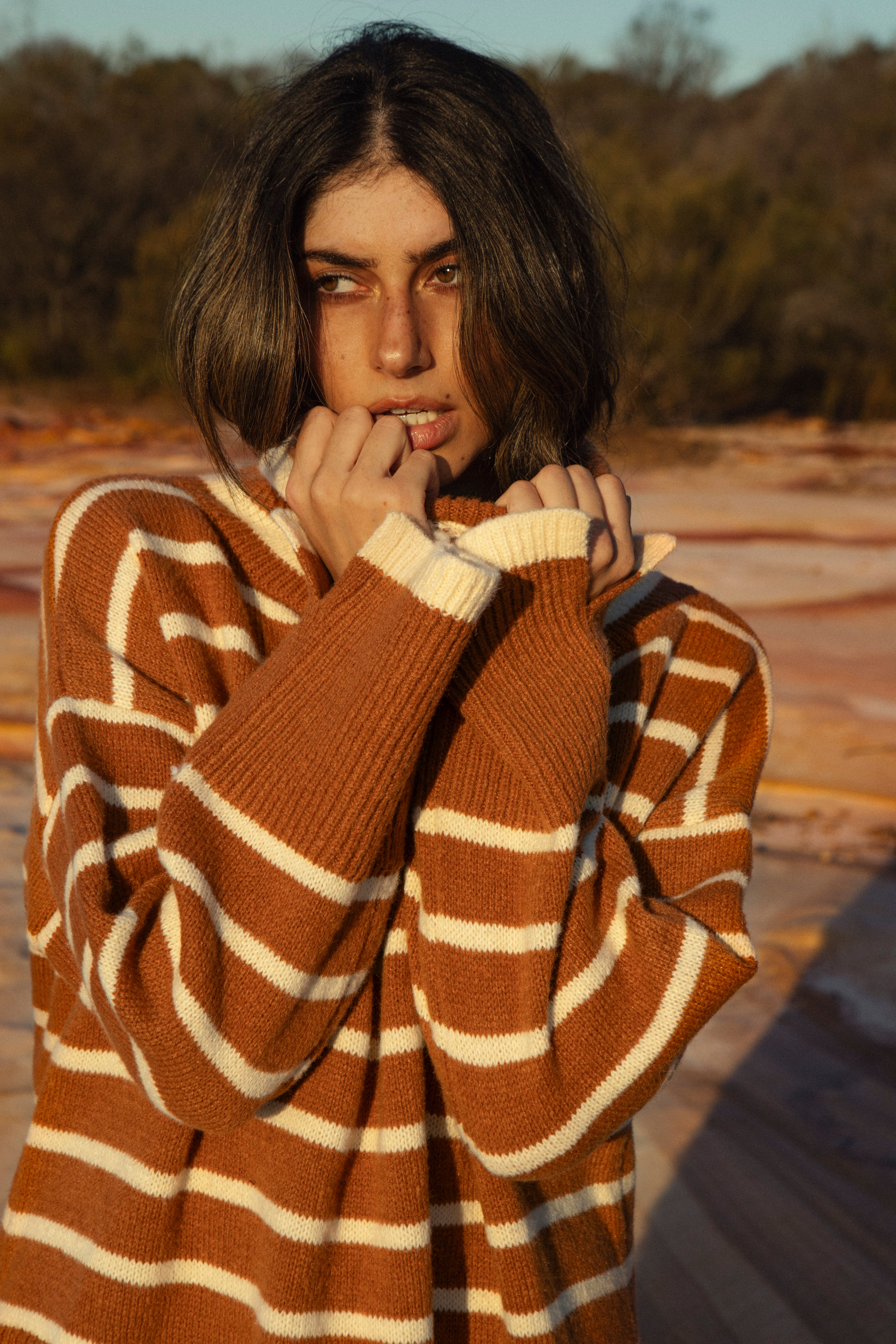 Sally Roll Neck Knit