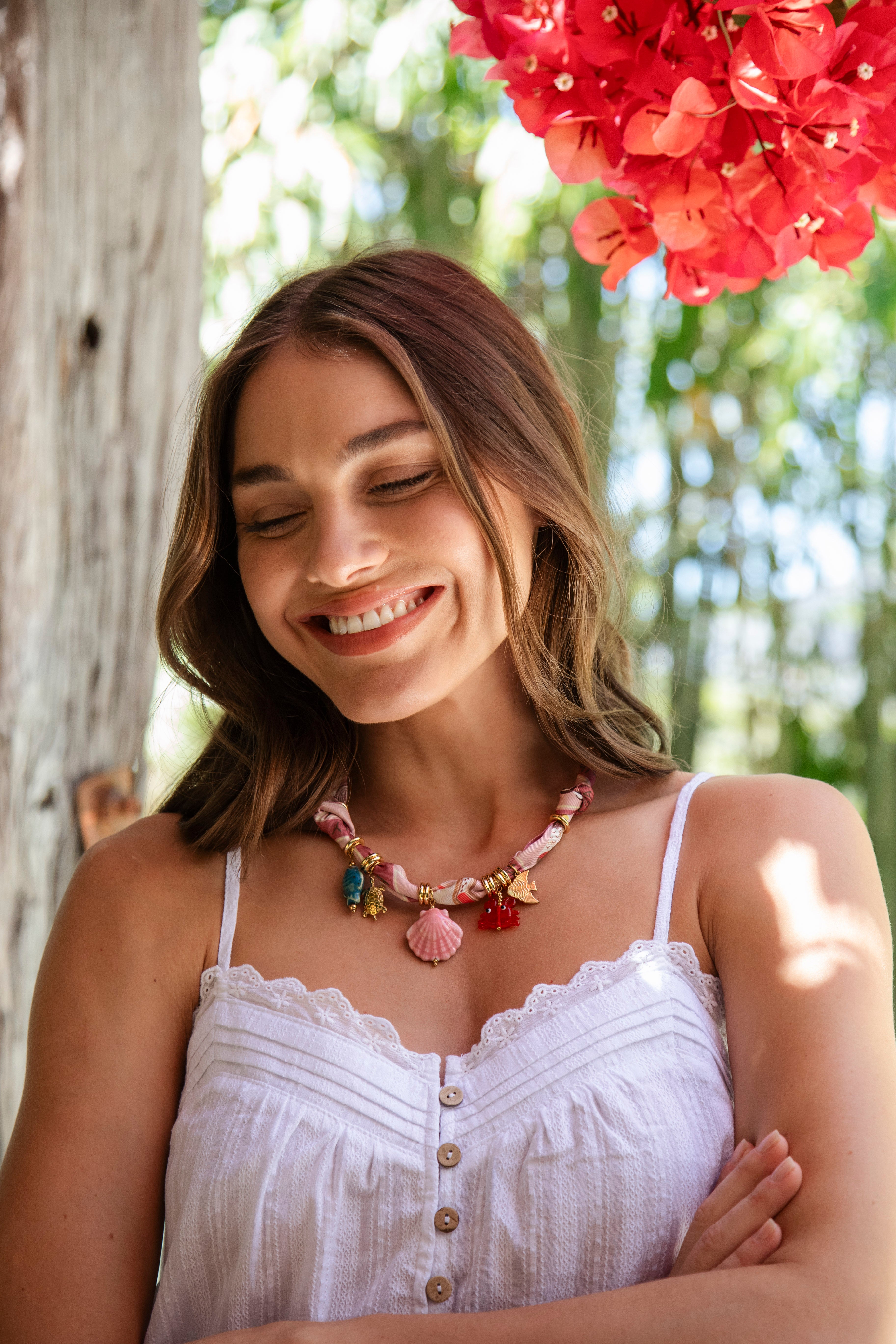 Isola Charm Necklace - Paros