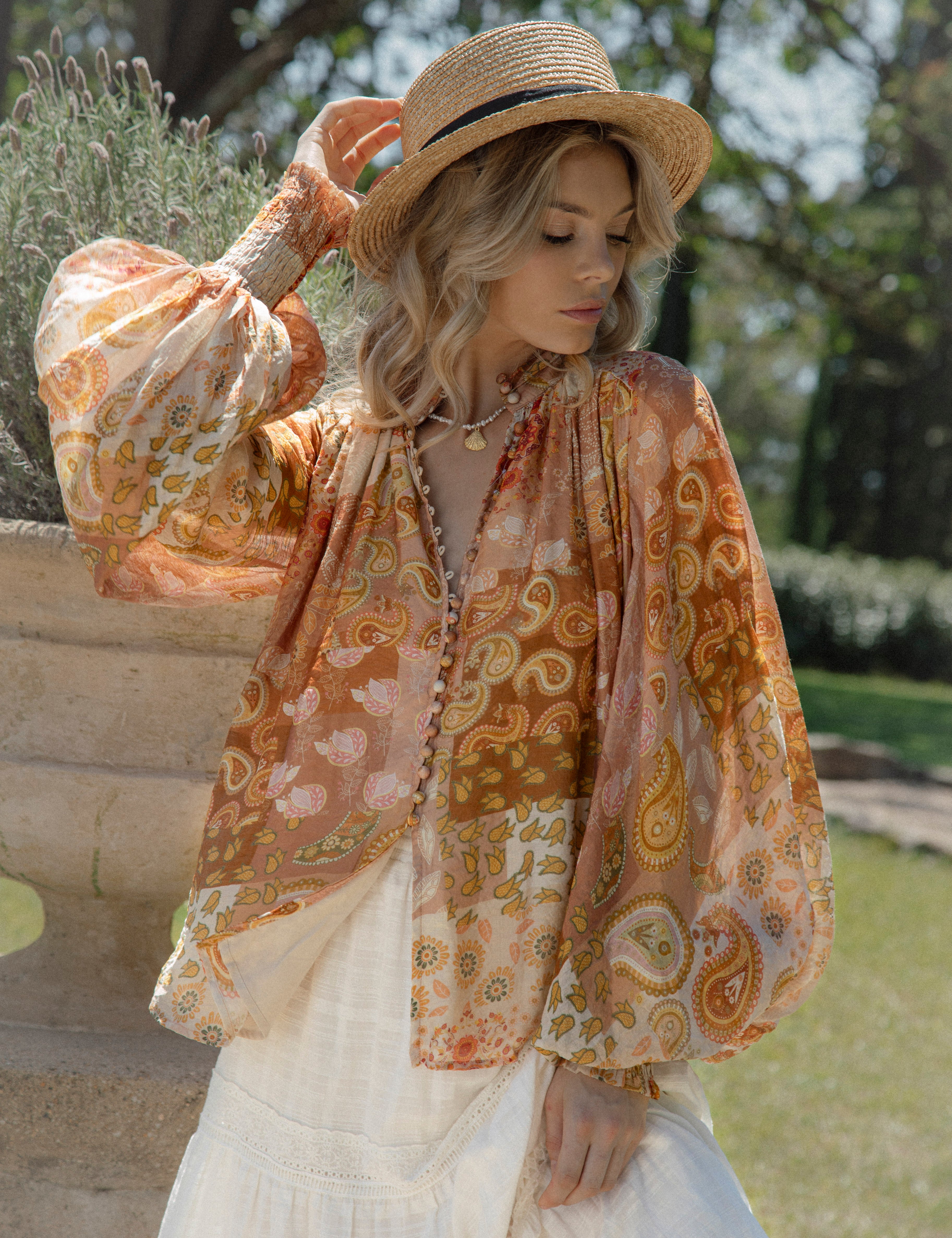 Aurora Blouse - Coco
