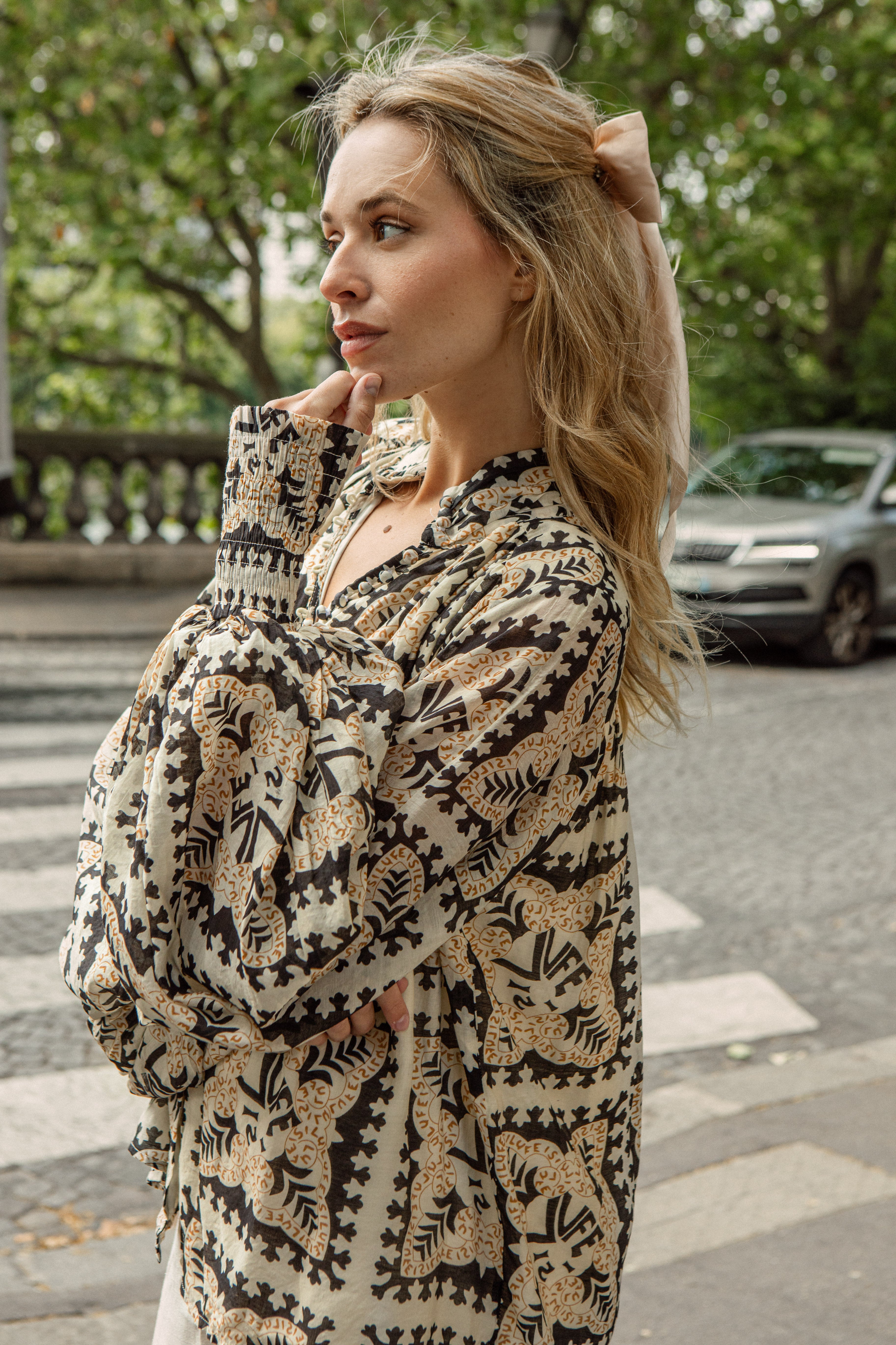 Aurora Blouse - Noir