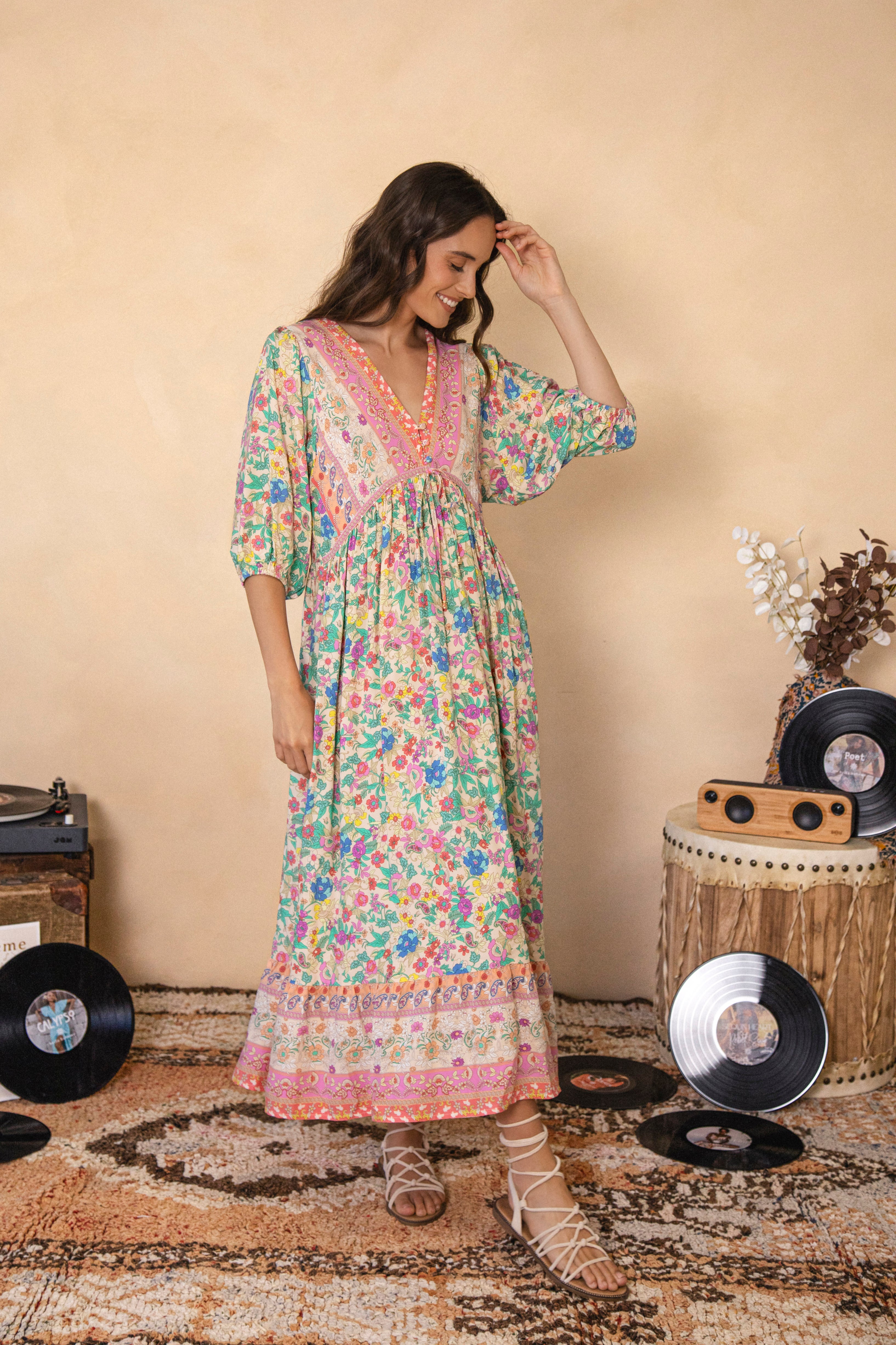 Stevie Maxi Dress - Poet