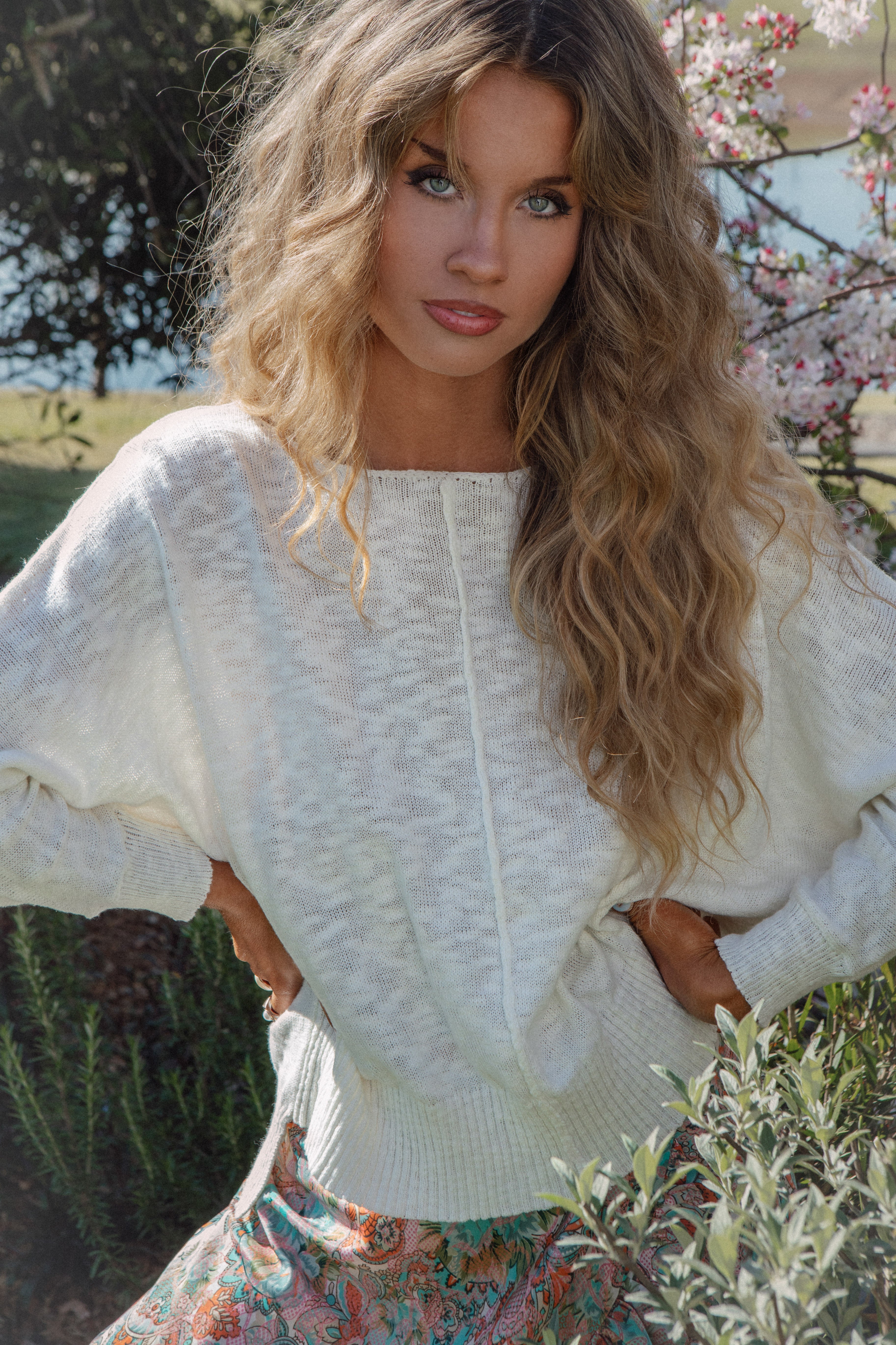 Jovial Knit - Blanc