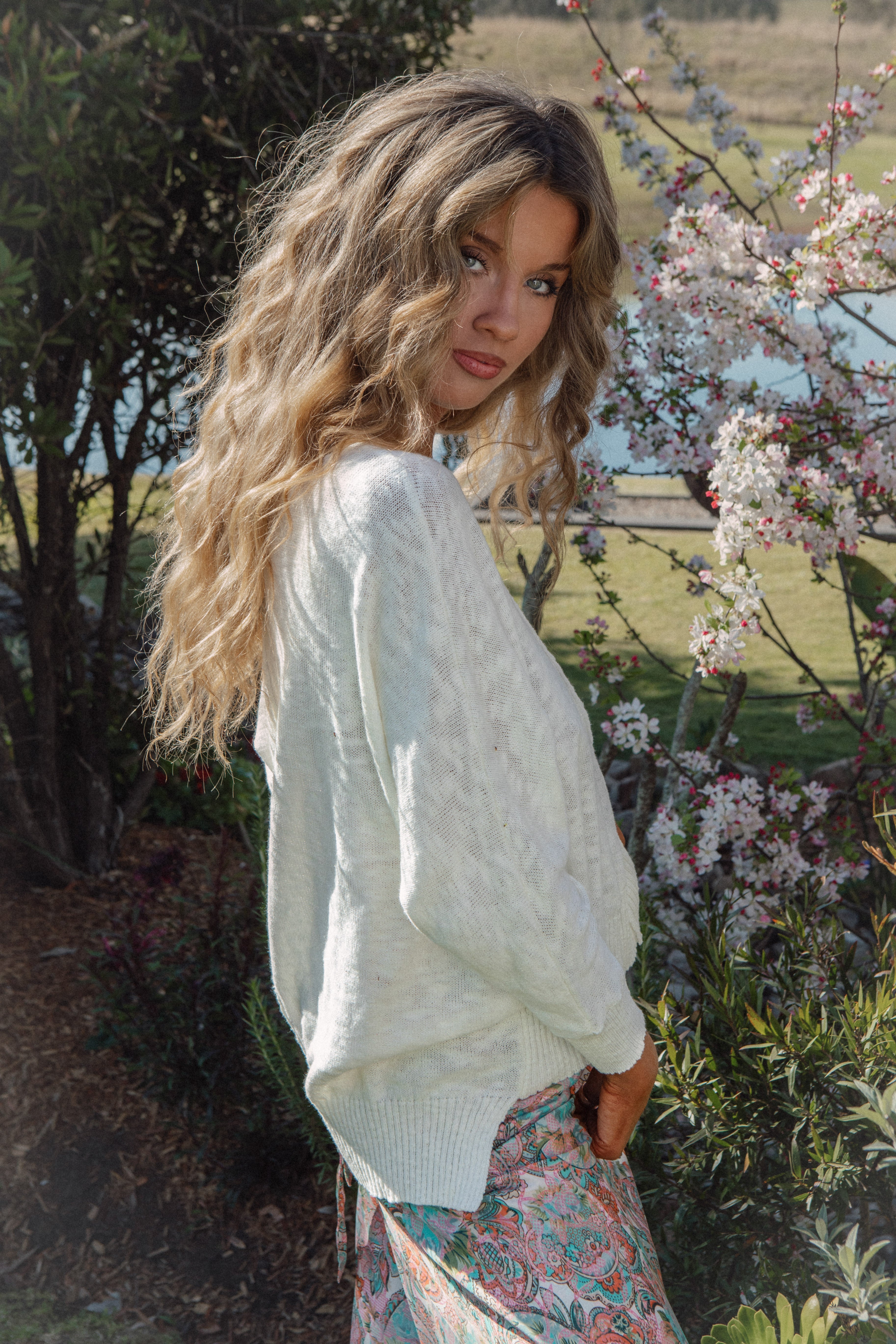 Jovial Knit - Blanc