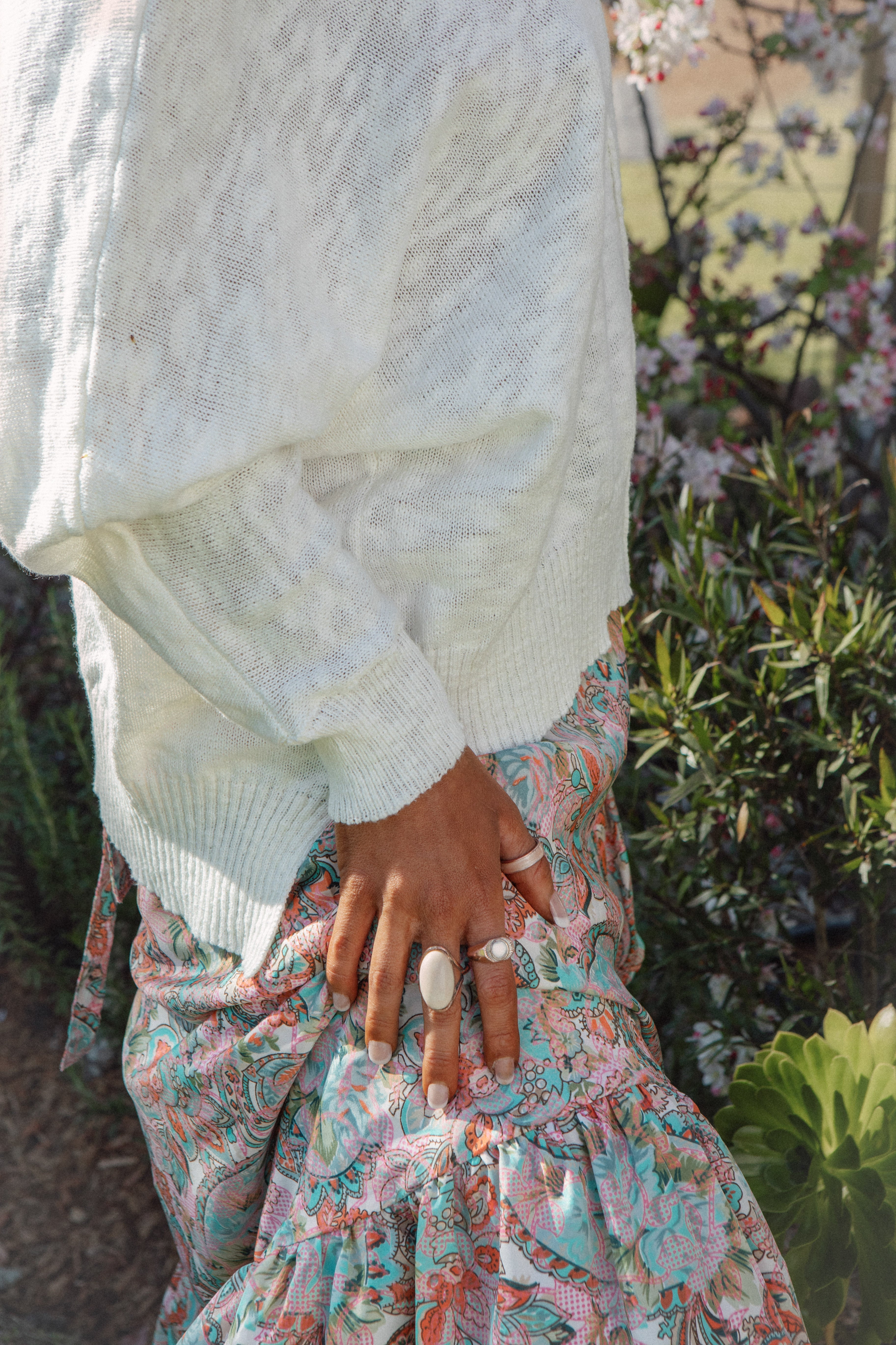 Jovial Knit - Blanc