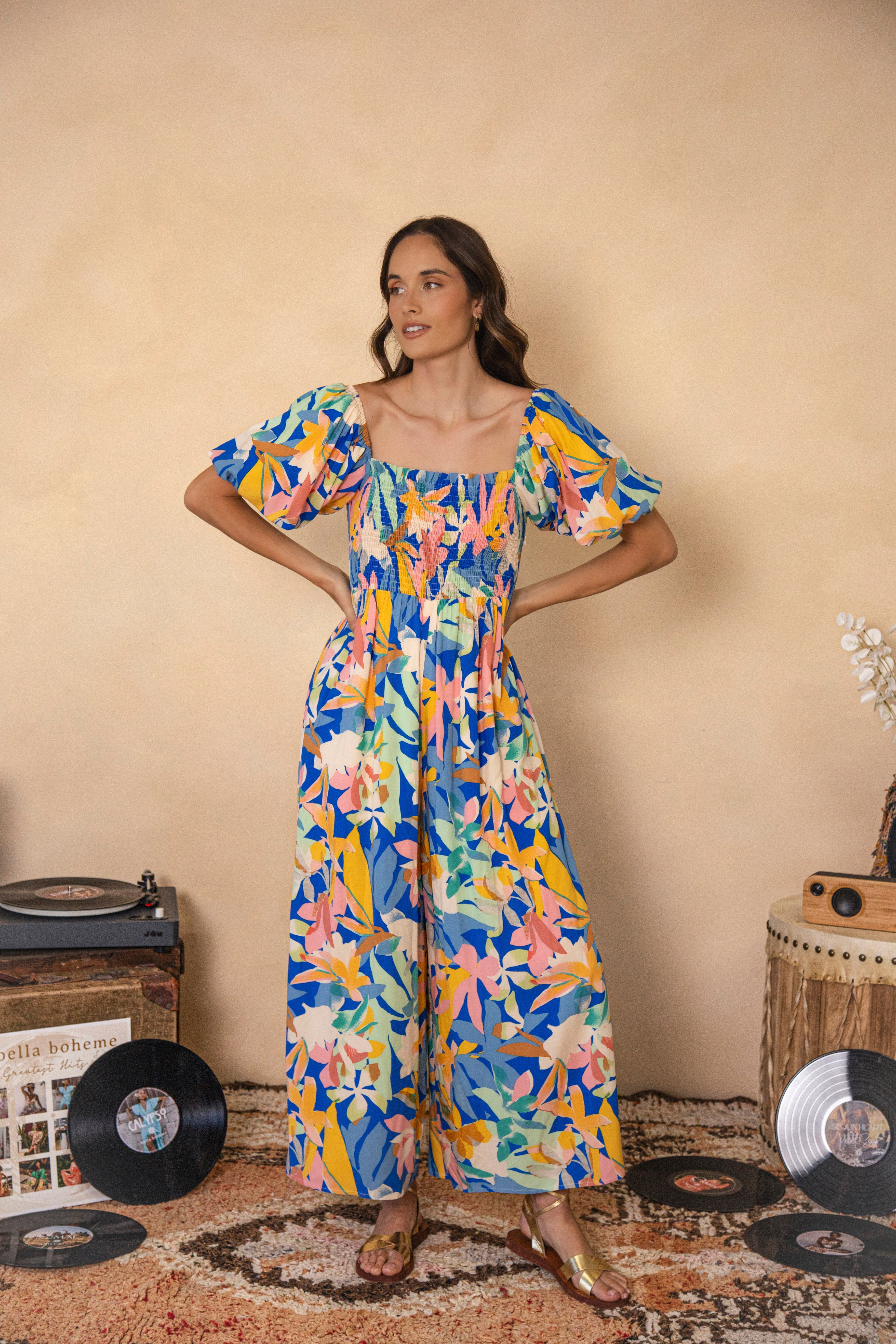 Sailors Jumpsuit - Mediterranean