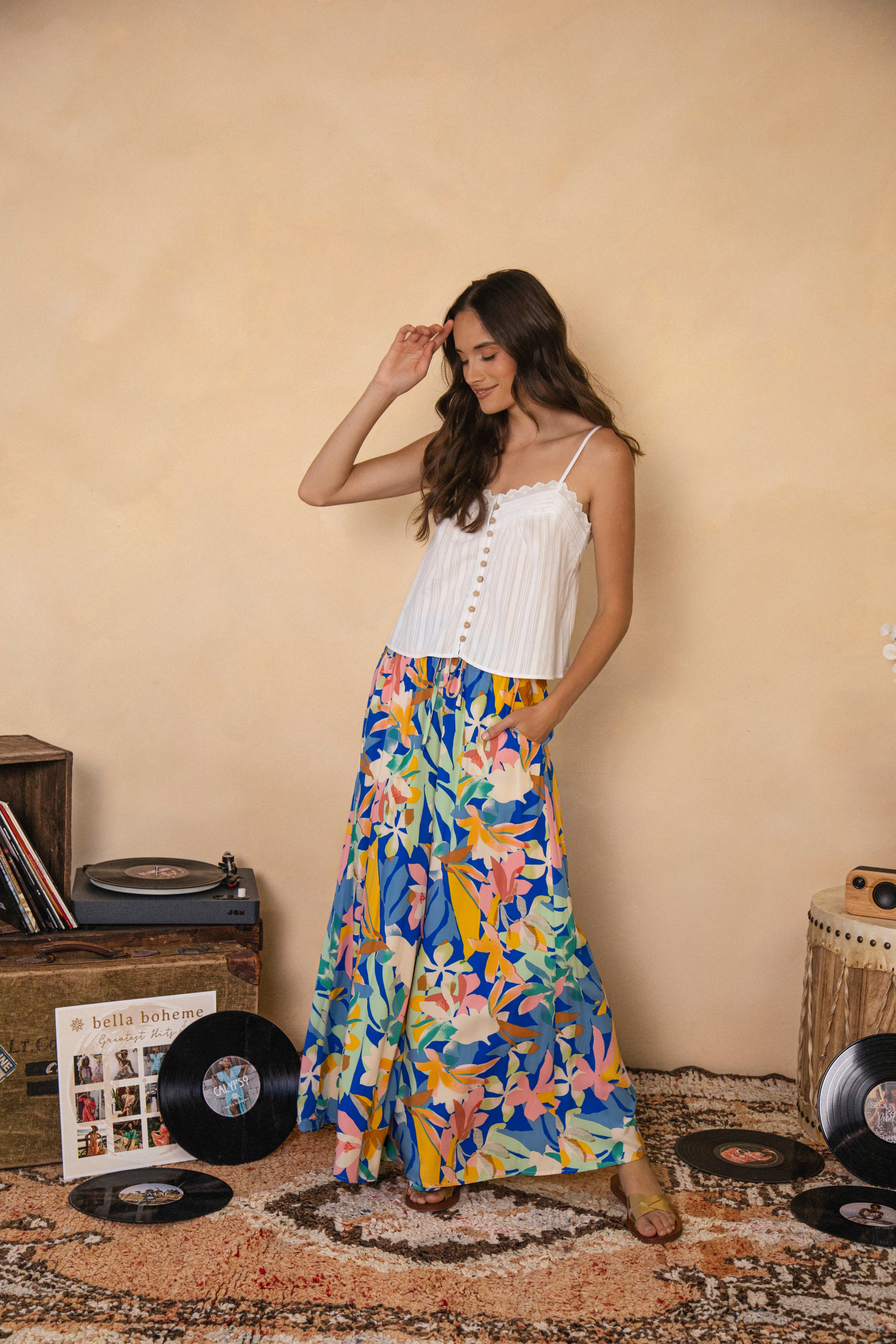 Resort Pant - Mediterranean