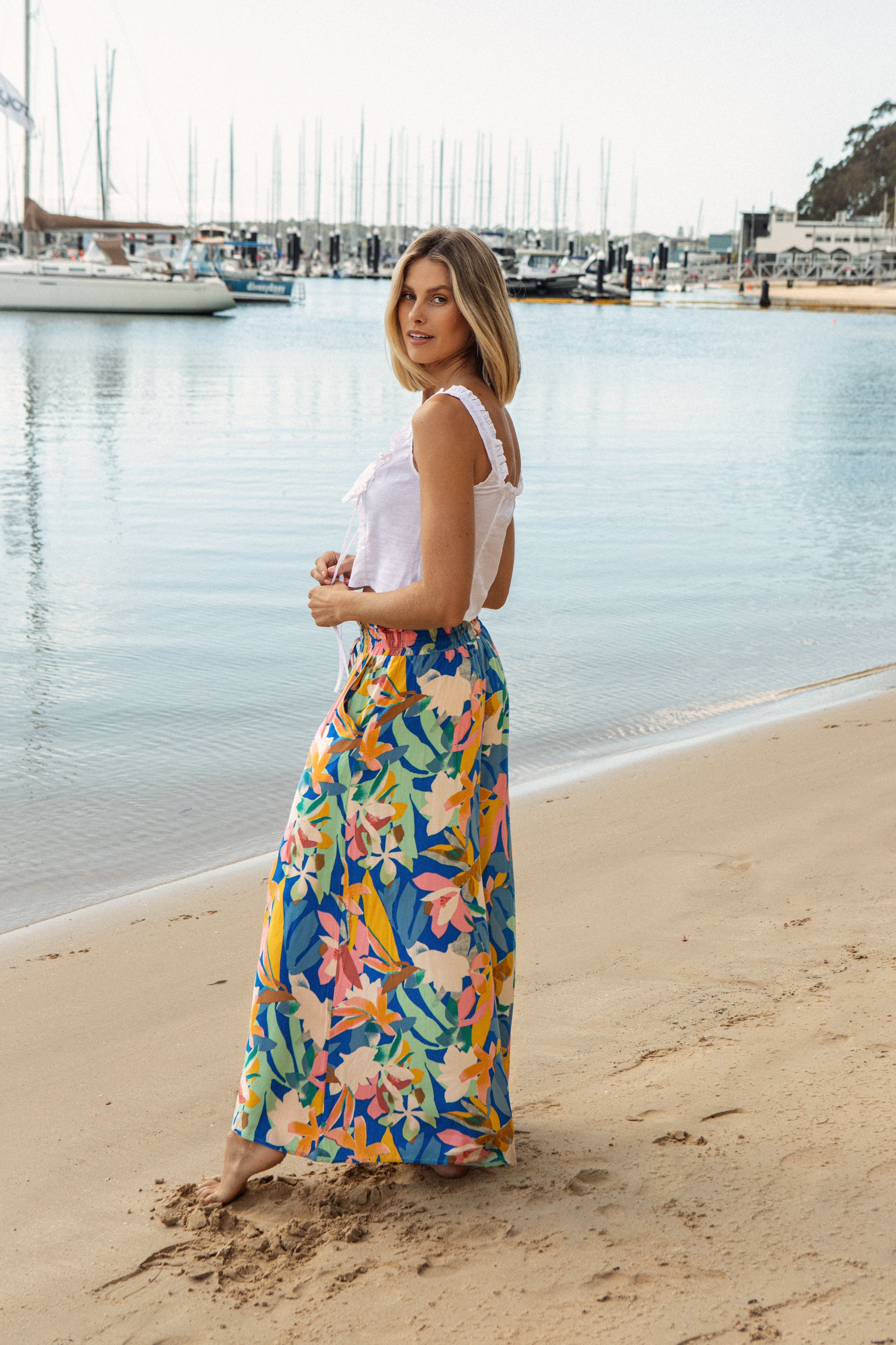 Resort Pant - Mediterranean