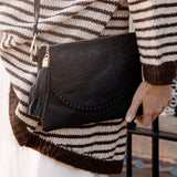 Boho Clutch - Black