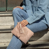 Free Spirit Clutch - Blush