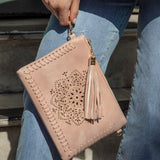 Free Spirit Clutch - Blush