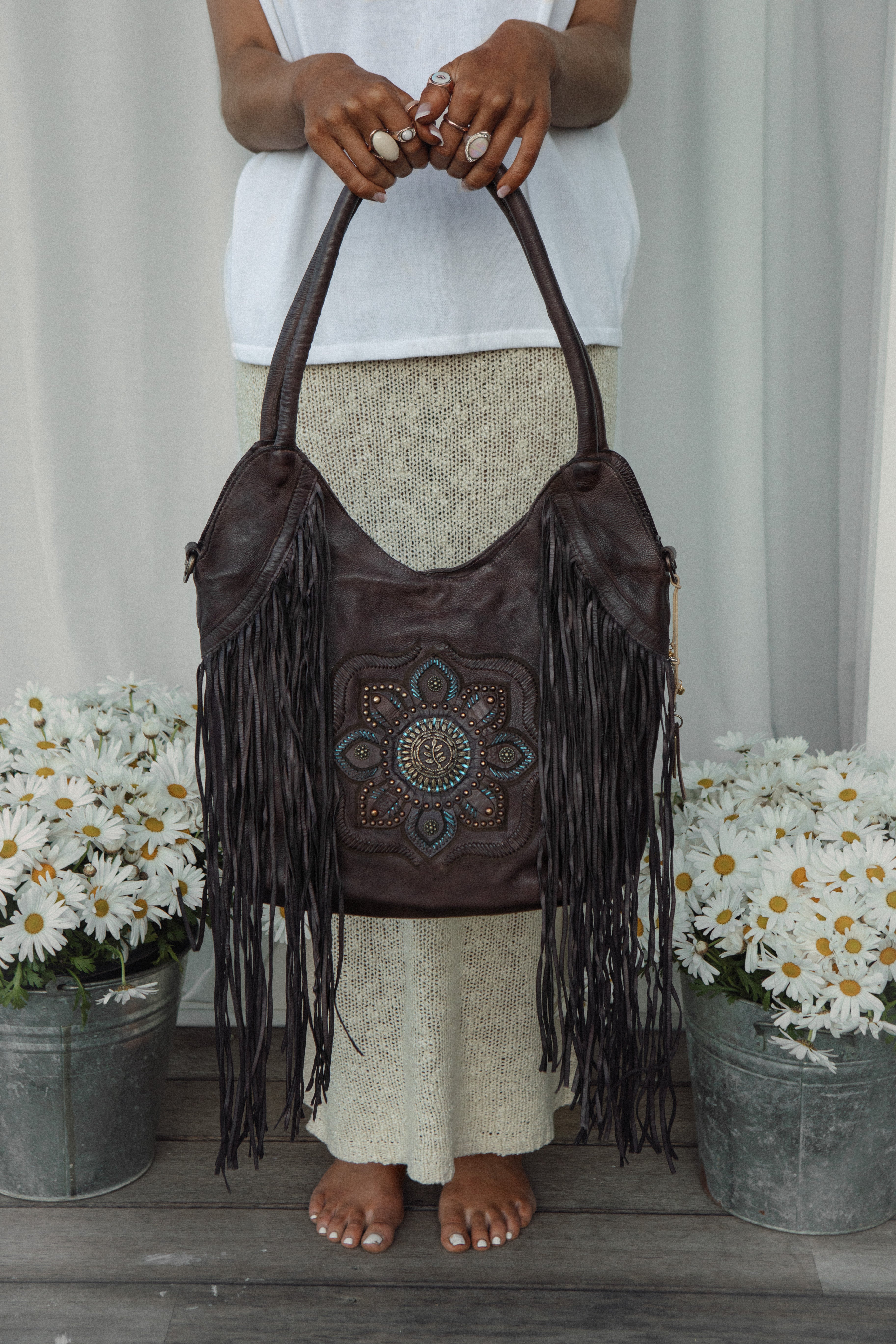 Jenna Tote - Tobacco