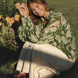 Aurora Blouse - Evergreen