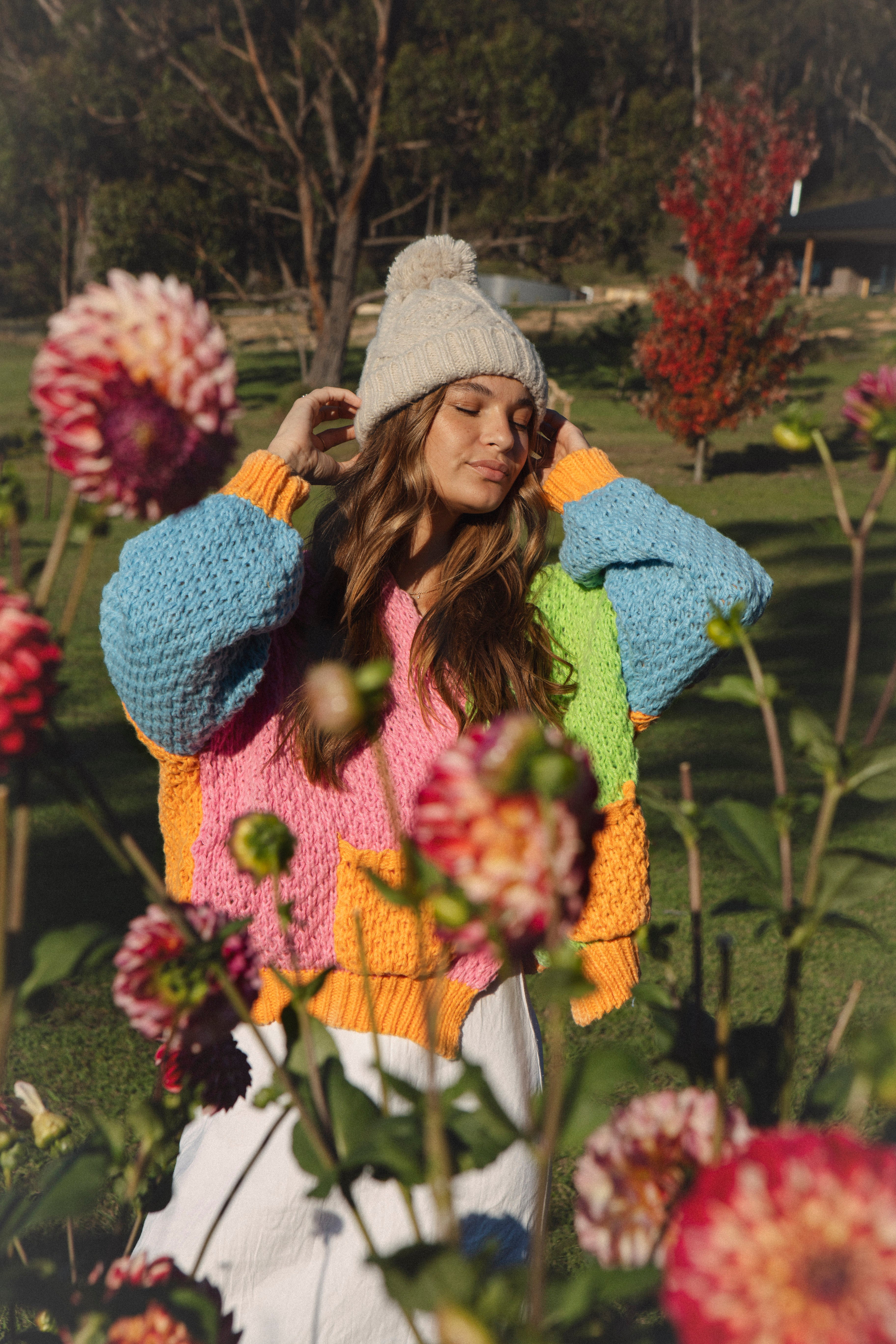 Teddy Beanie - Oat