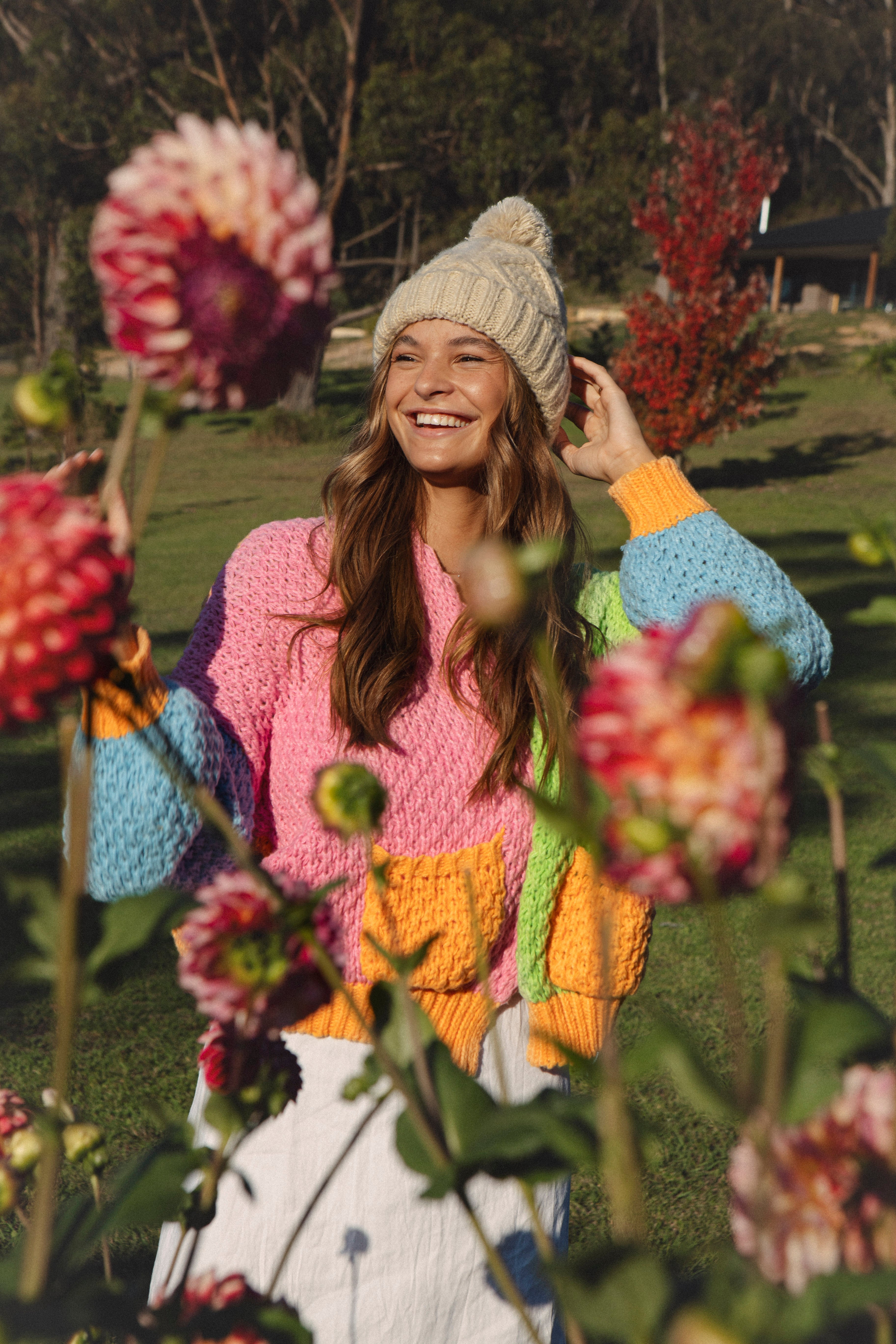 Teddy Beanie - Oat