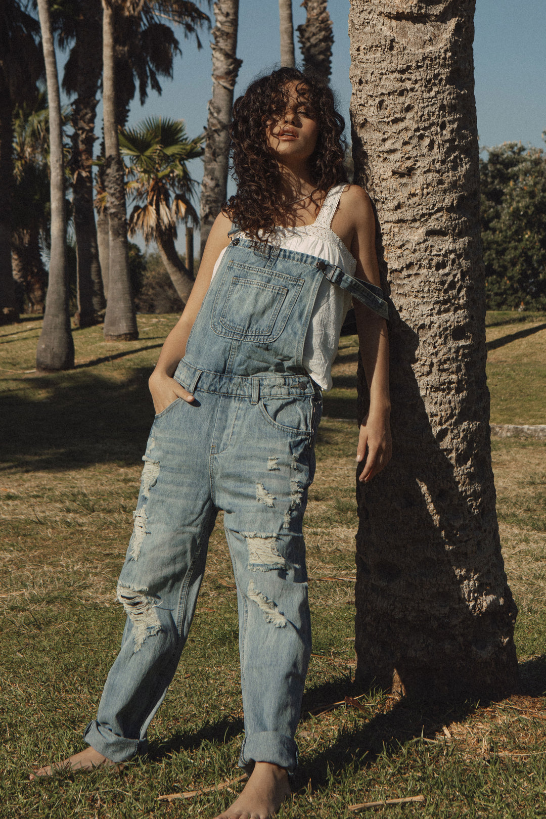 Maddie Overalls - Vintage Denim – Bella Boheme
